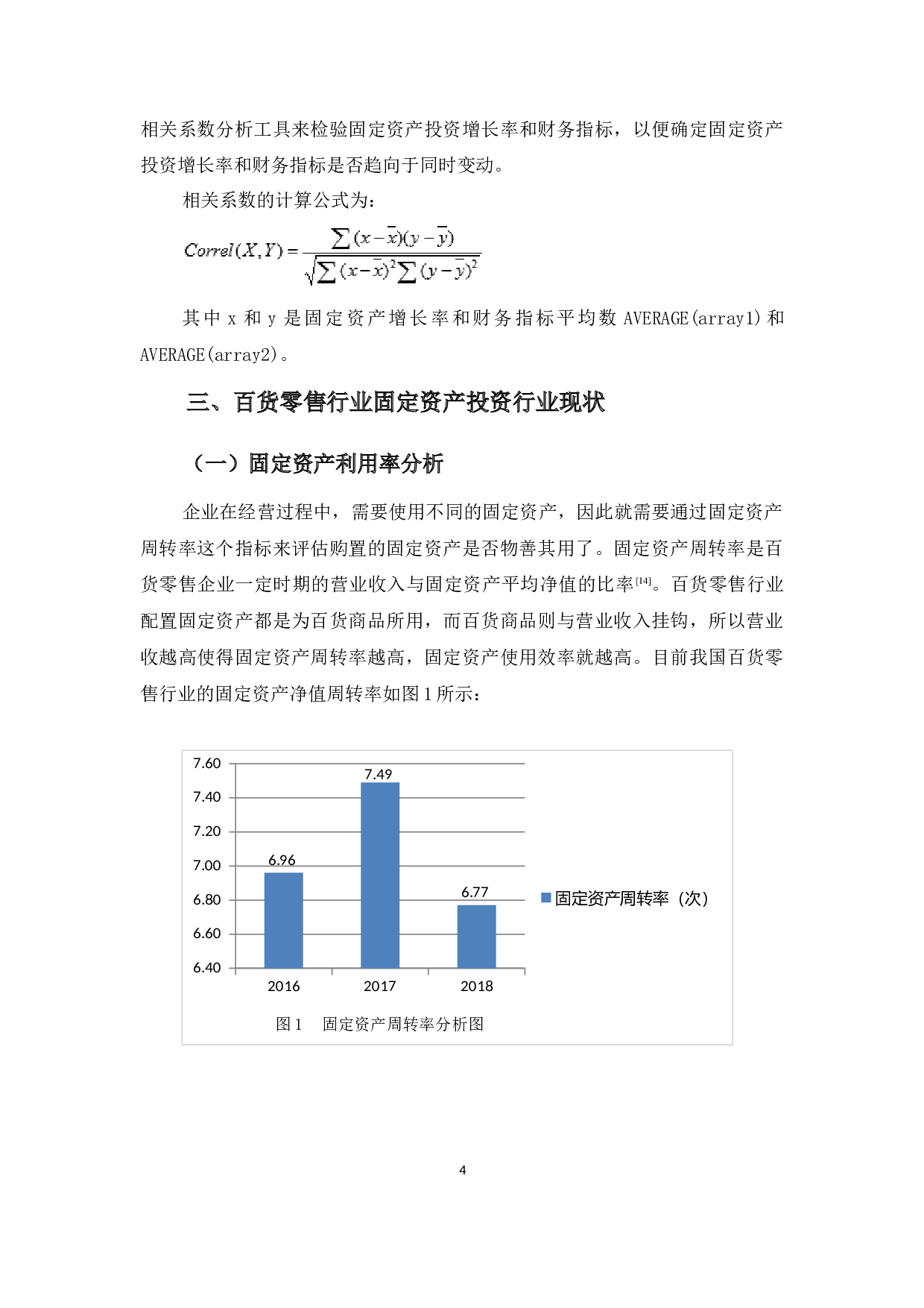 基于财务视角的企业固定资产投资探析&mdash;以百货零售行业为例-10000字.docx 第7页