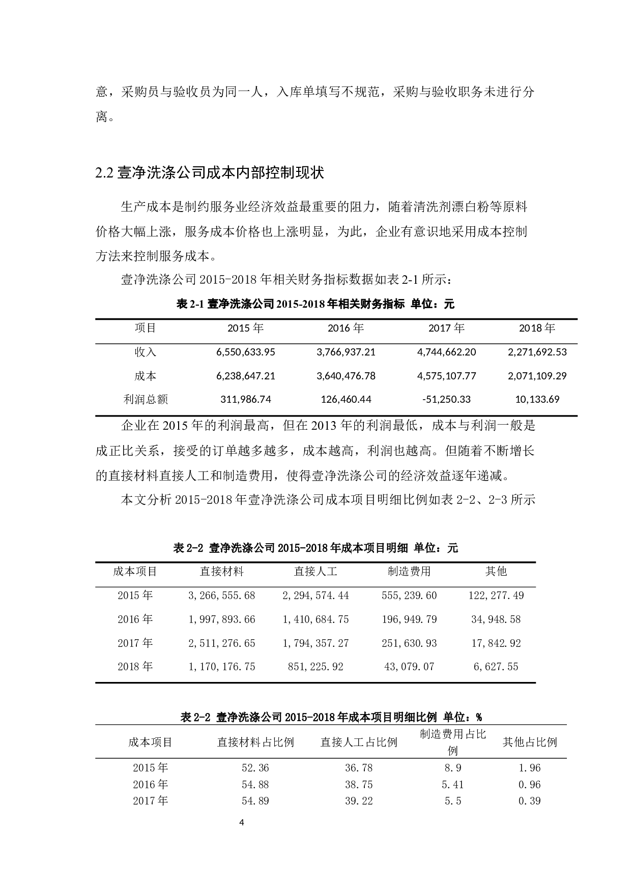 壹净洗涤公司成本内部控制-8788字.docx 第7页