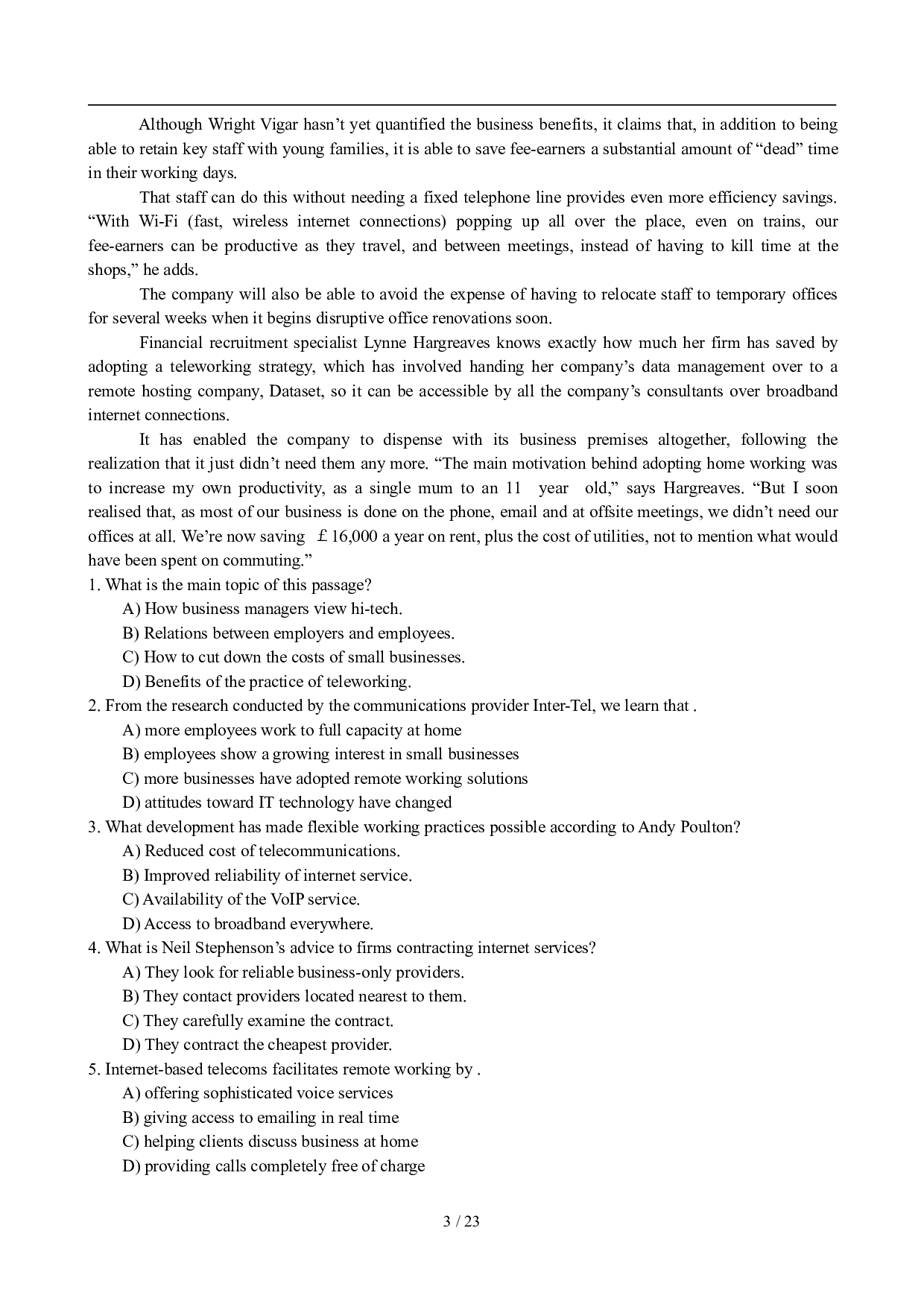 2009年12月英语六级真题及答案.pdf 第3页