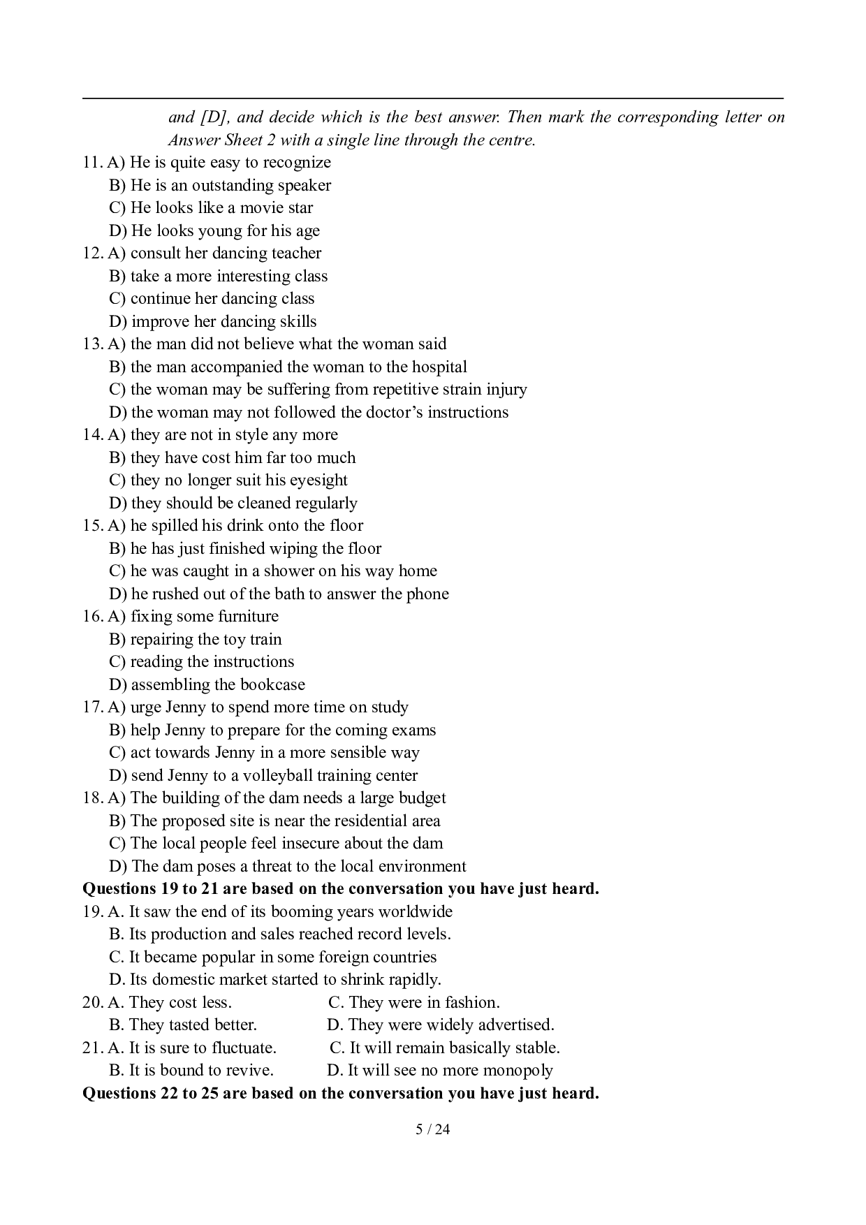 2008年12月英语六级真题及答案.pdf 第5页