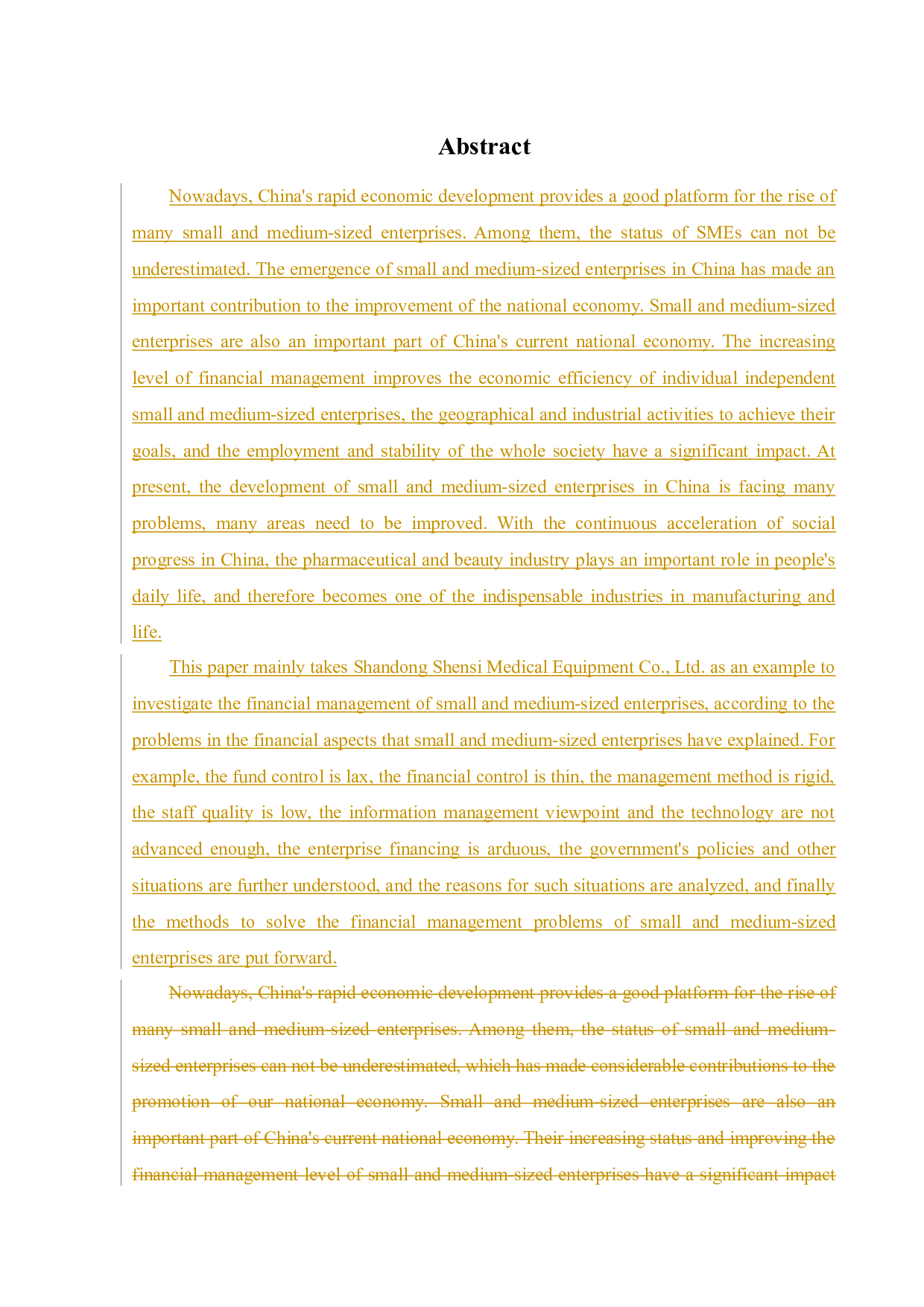山东神思医疗设备有限公司财务管理存在的问题及对策研究-10475字.docx 第2页