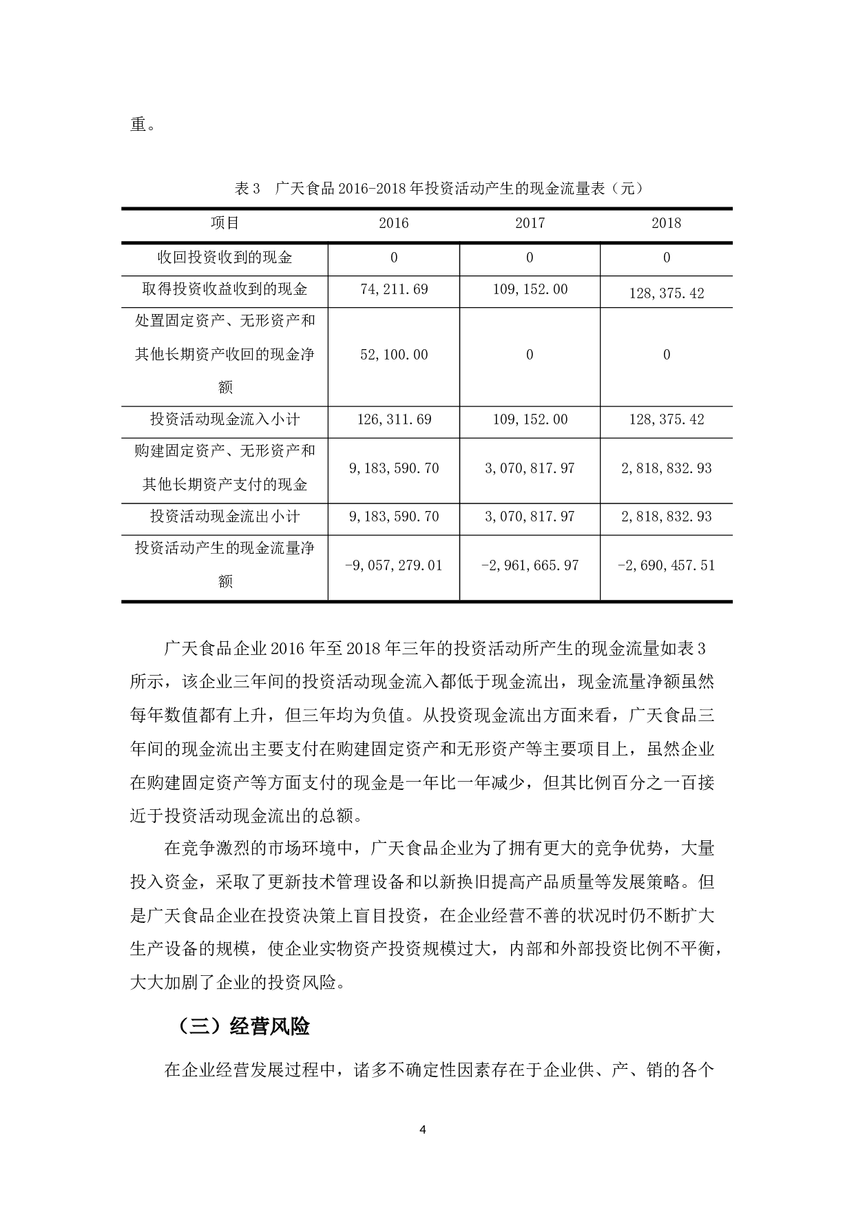 广天食品有限公司财务风险管理探析-12233字.docx 第7页
