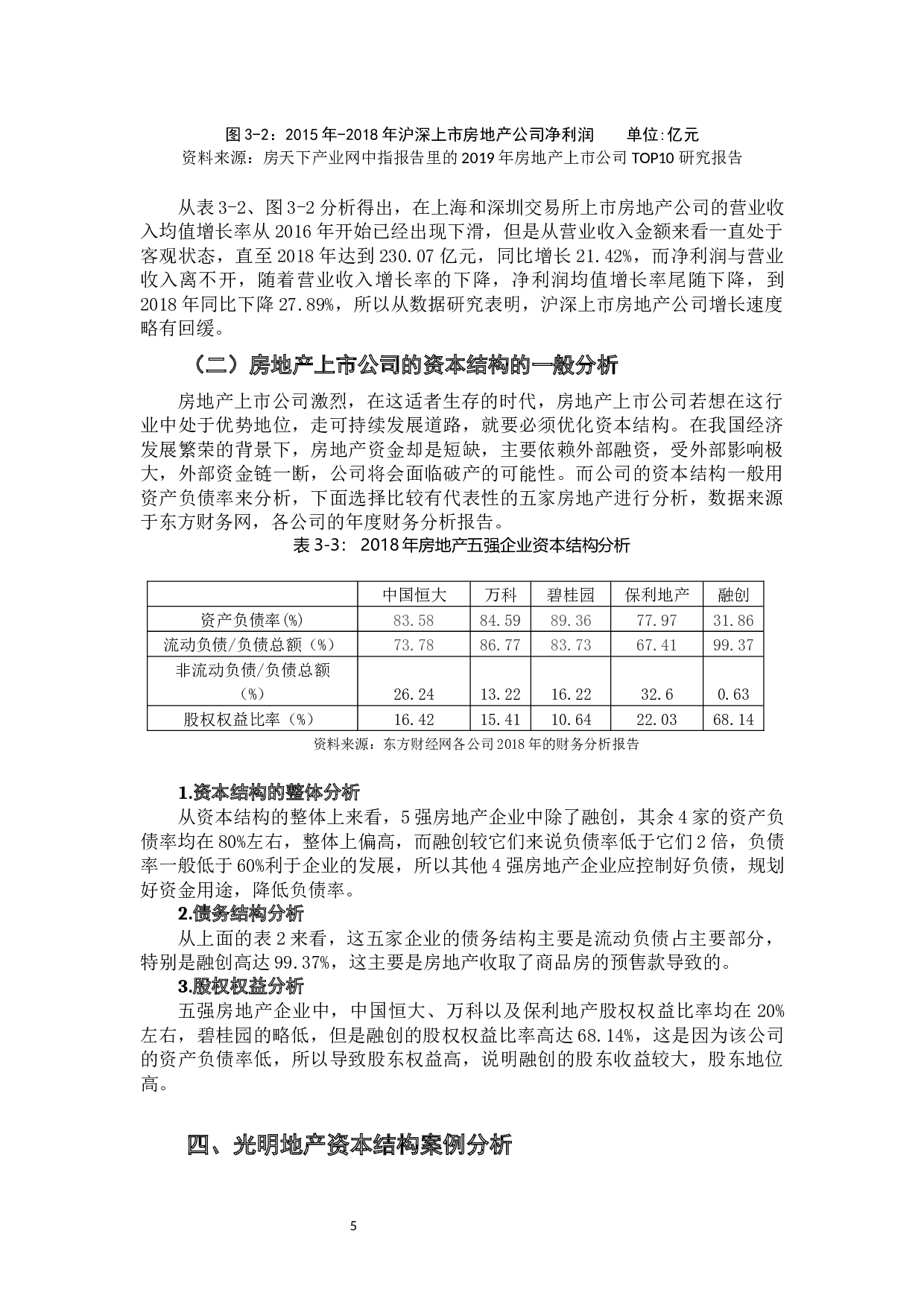 我国房地产行业上市公司资本结构分析-9565字.docx 第9页