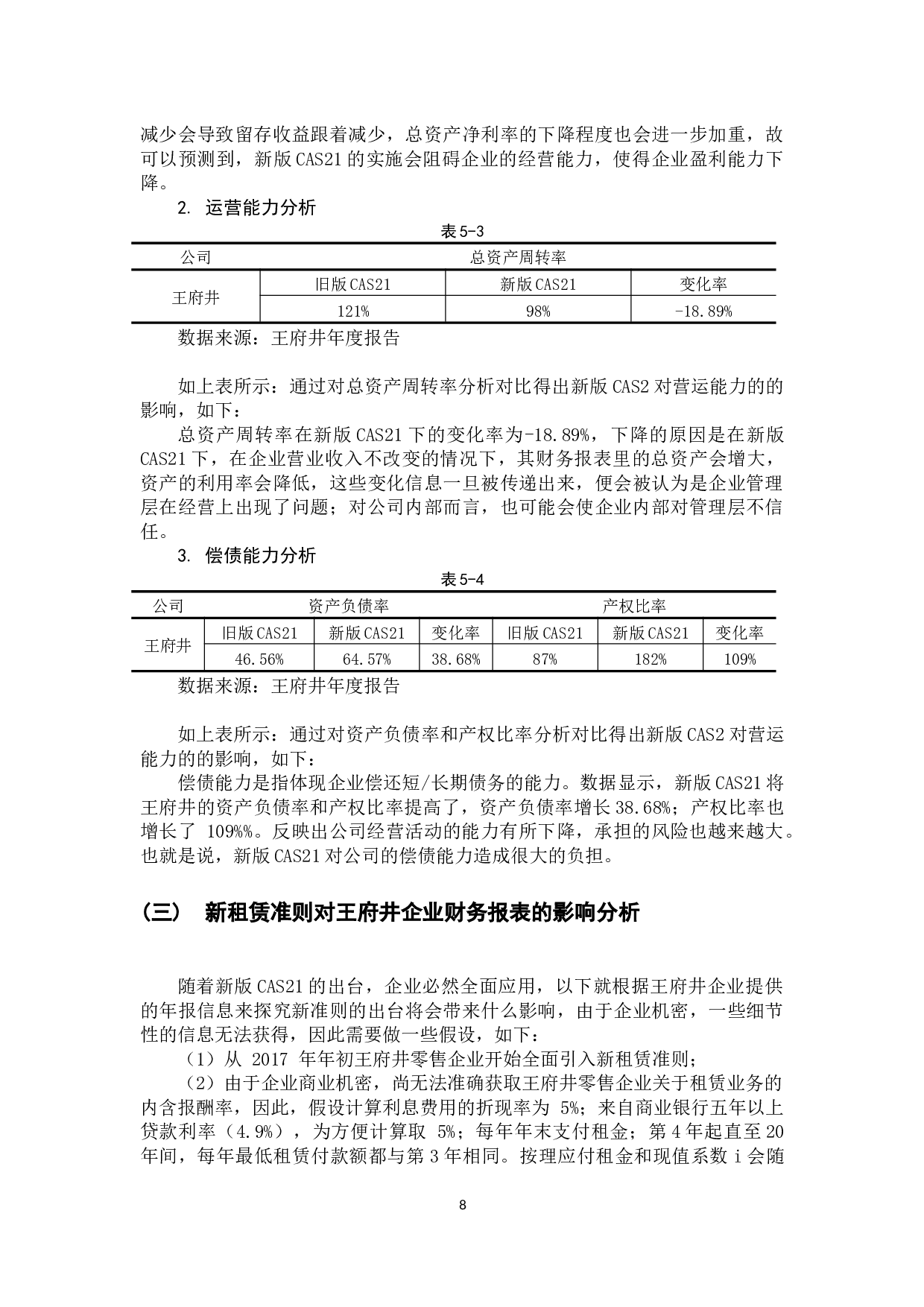 《新租赁准则对承租方的影响&mdash;&mdash;以零售业为例》-10268字.docx 第10页