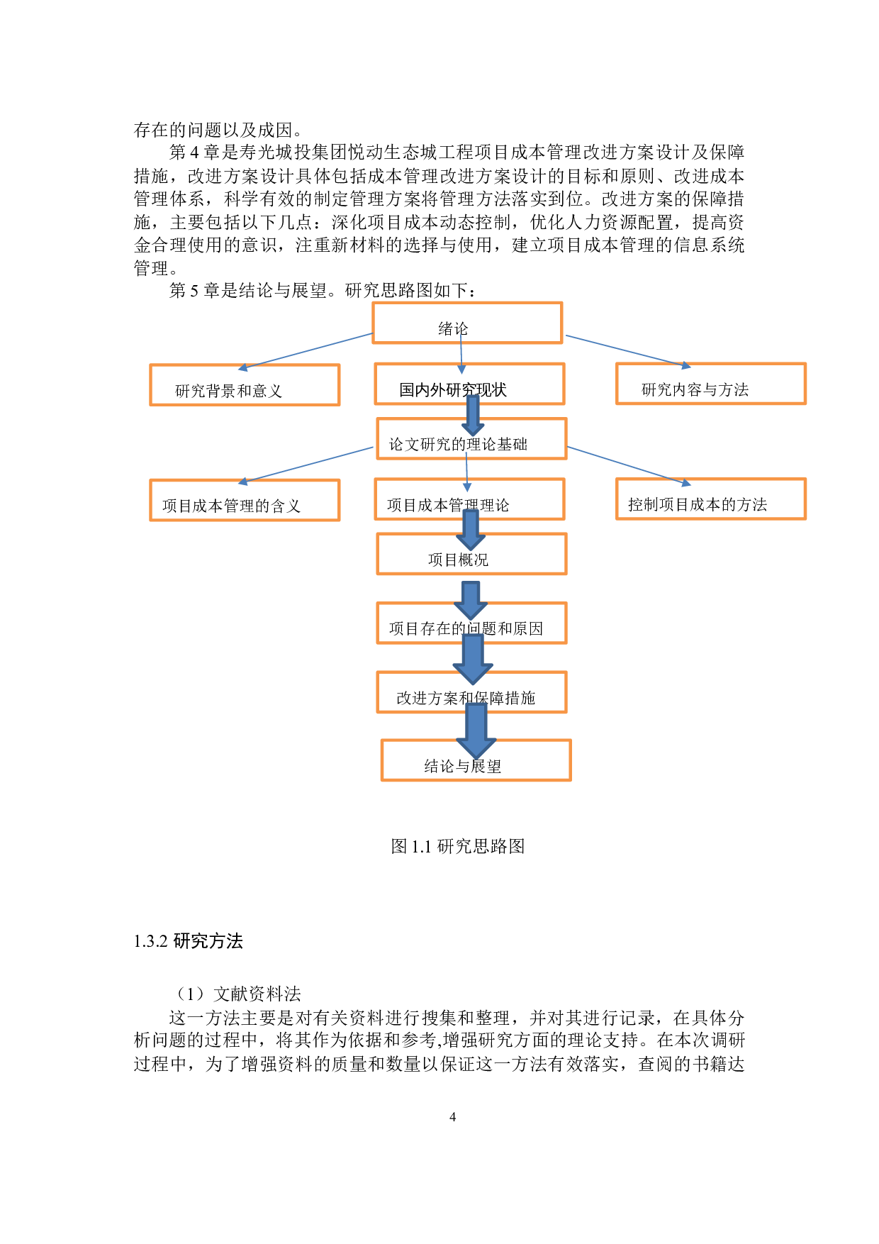 寿光城投集团悦动生态城工程项目成本管理的研究-18884字.docx 第8页