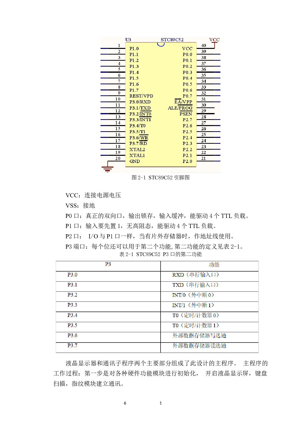 基于单片机的指纹密码锁设计与实现-11345字.docx 第10页