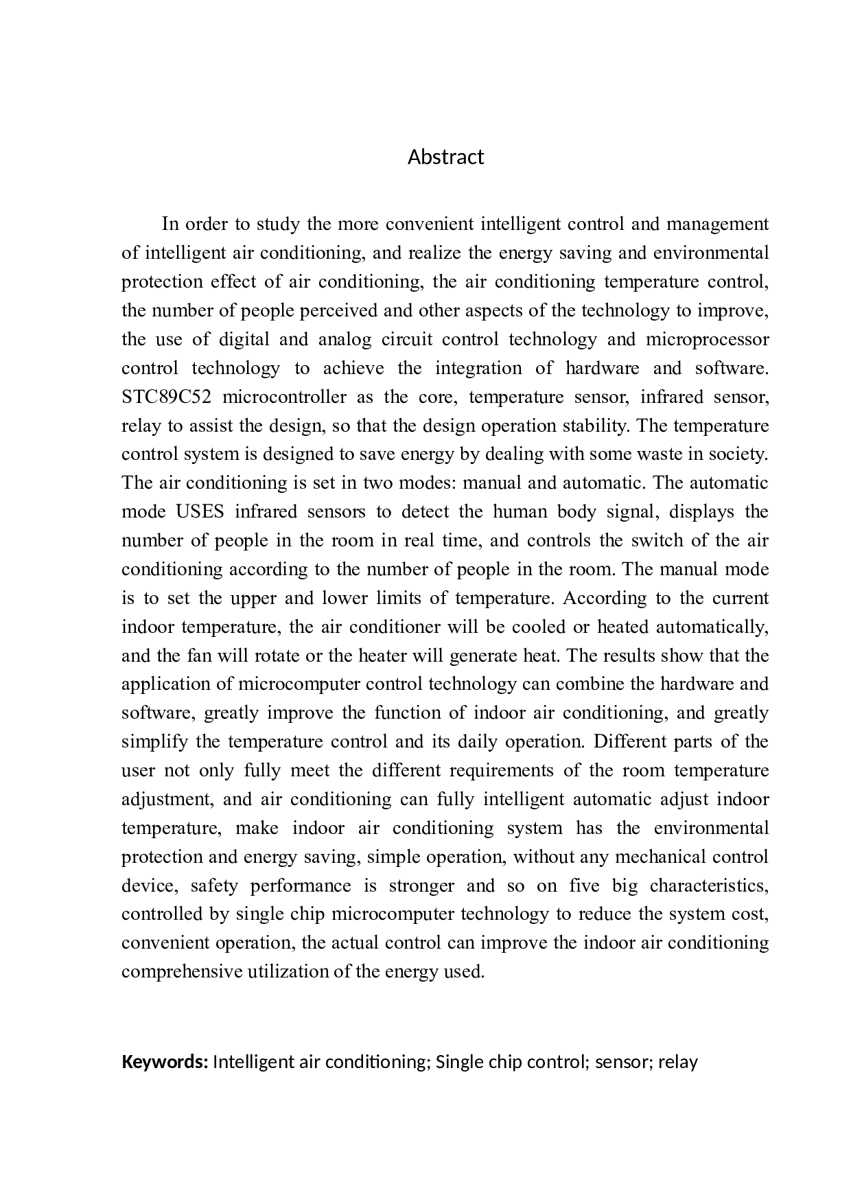 基于单片机的智能空调设计-10375字.docx 第4页