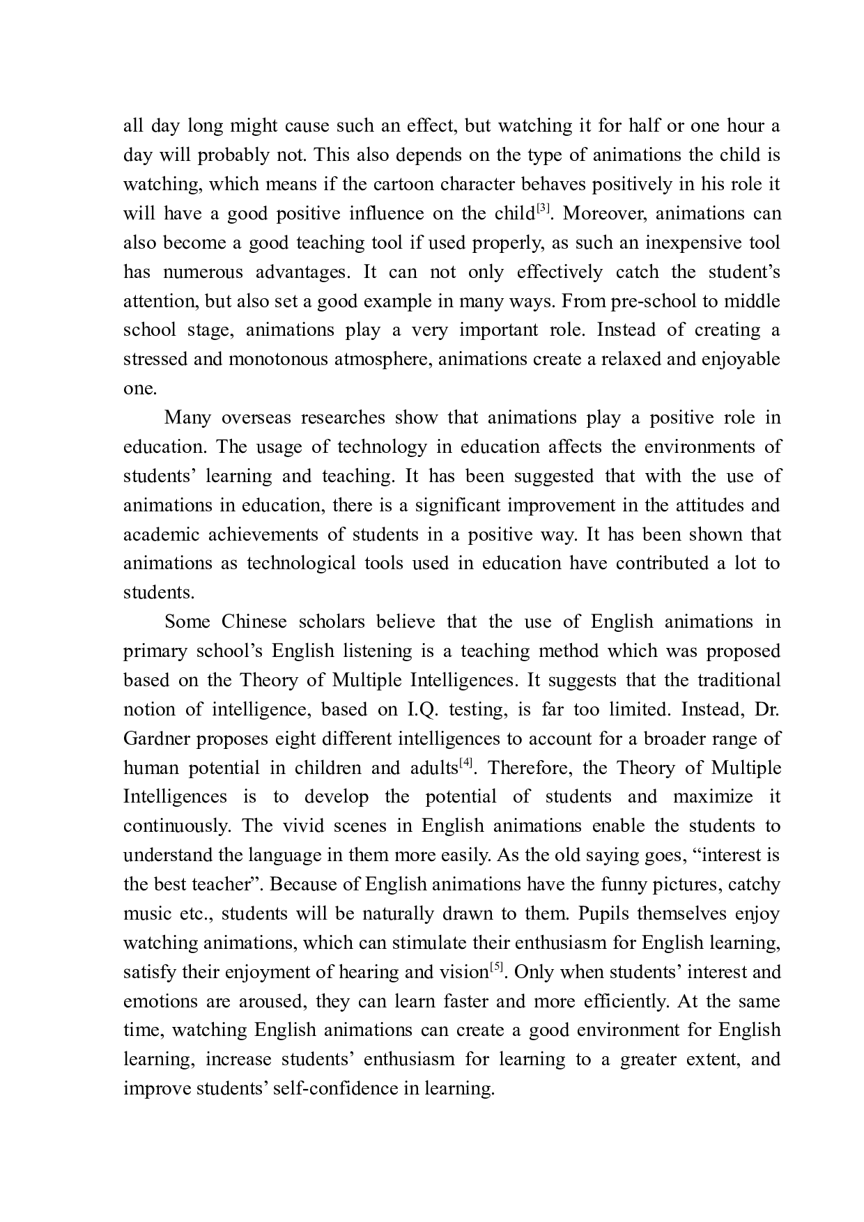 英文原版动画片应用于小学英语听力课堂上的益处分析-11058字.docx 第9页