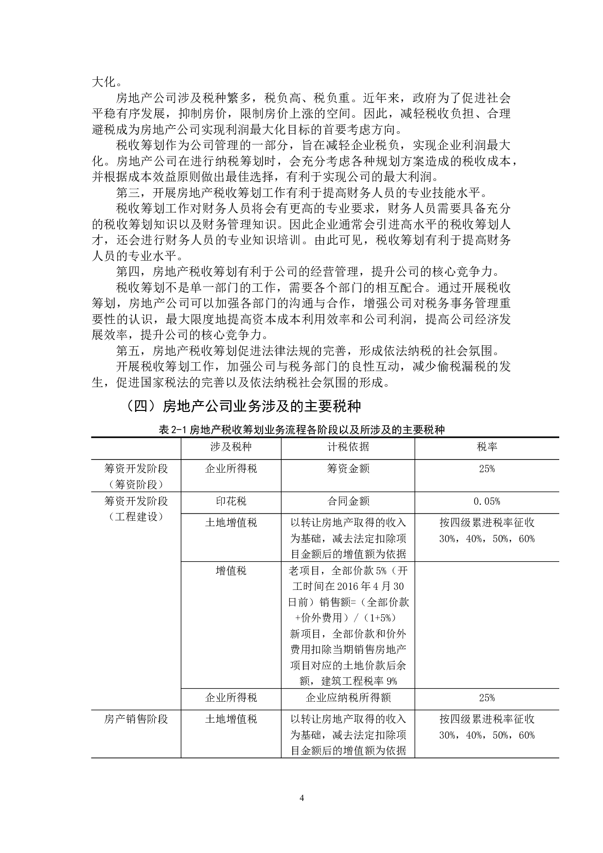 房地产公司的税收筹划问题研究-12143字.docx 第10页