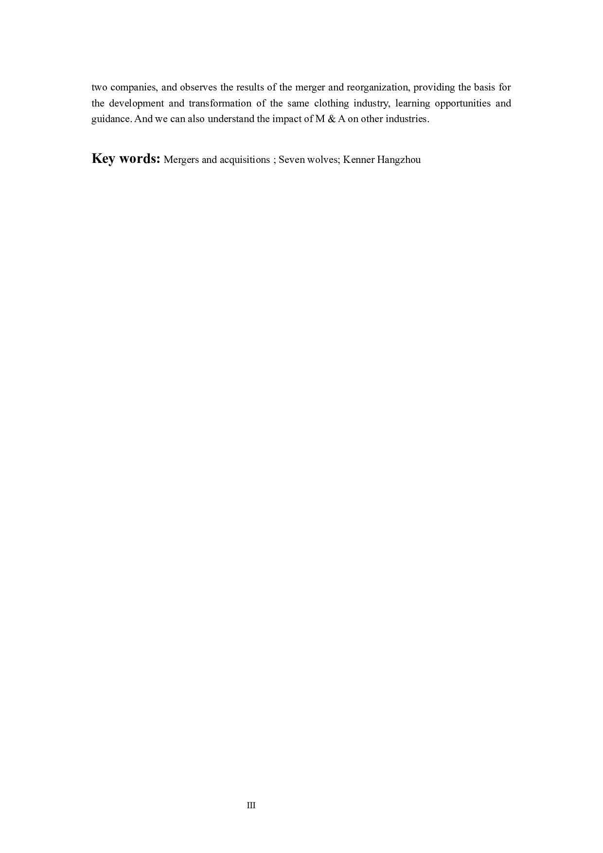 以七匹狼收购杭州肯纳服饰有限公司为例-11987字.docx 第3页