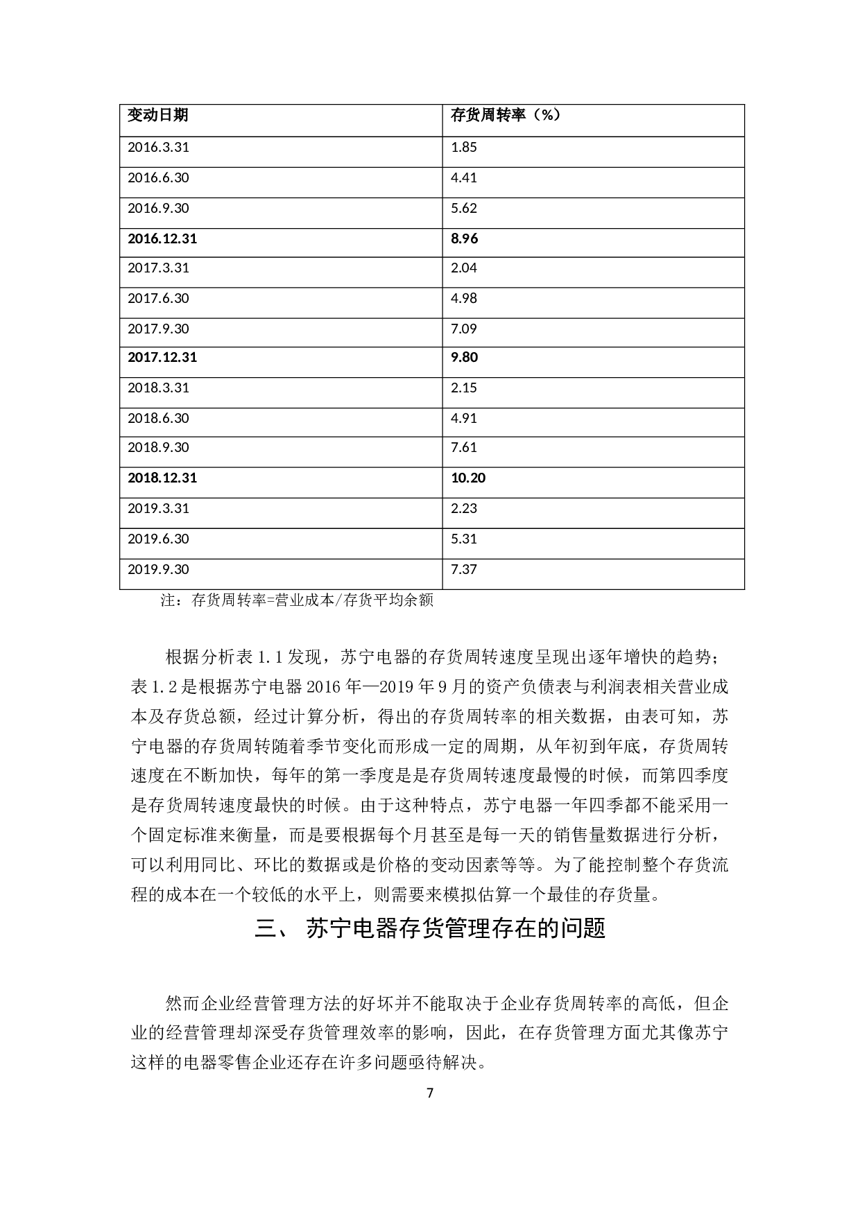 企业存货管理存在的问题及对策-7571字.docx 第10页