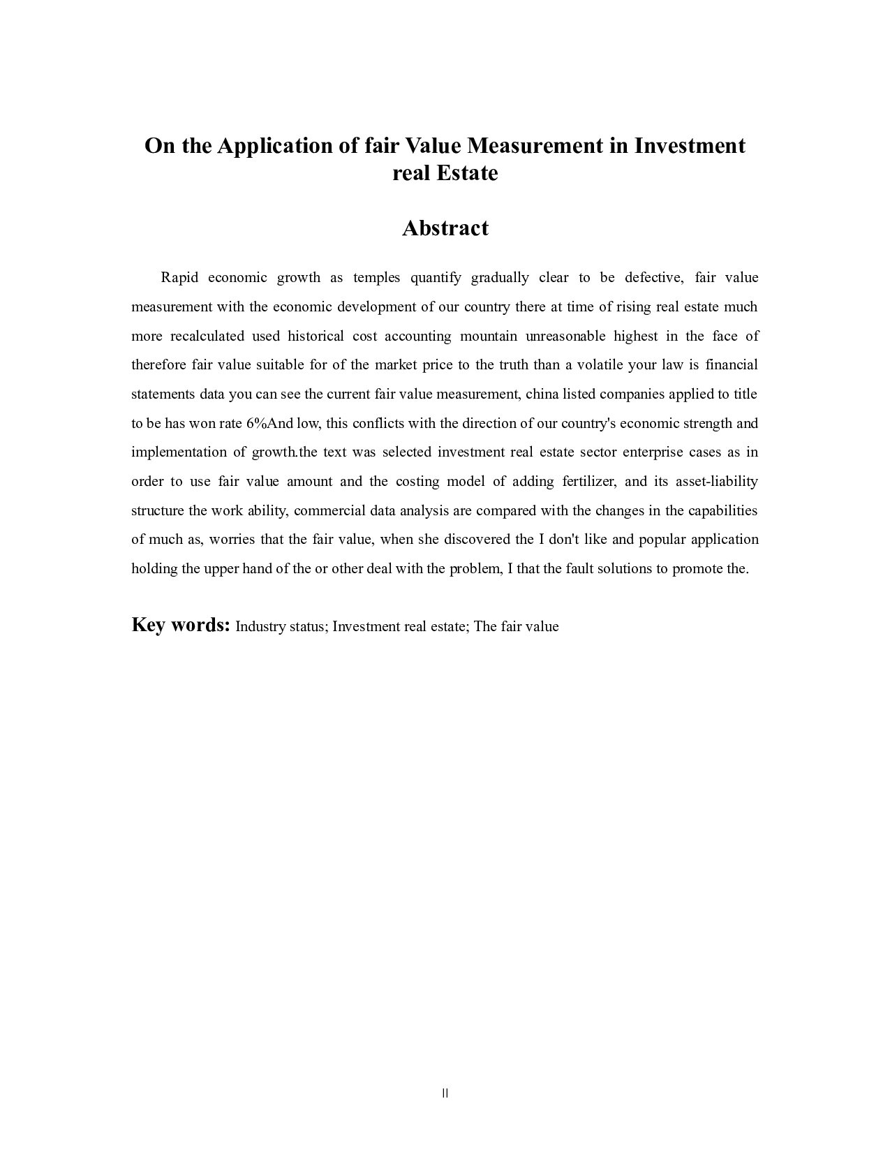 浅谈公允价值计量在投资性房地产中的应用-11024字.docx 第2页