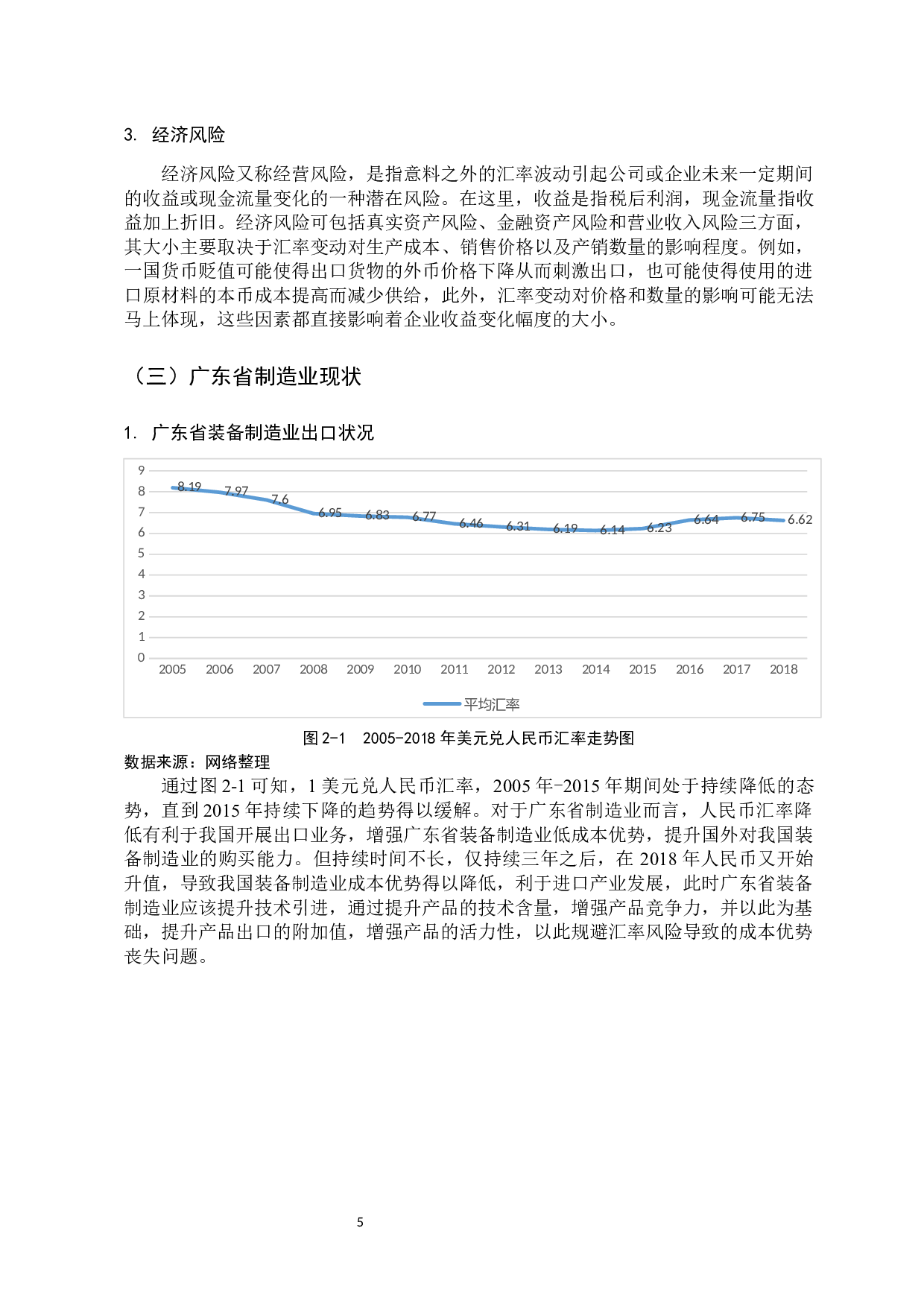 -广东省装备制造业出口应对汇率风险问题研究-11418字.docx 第10页