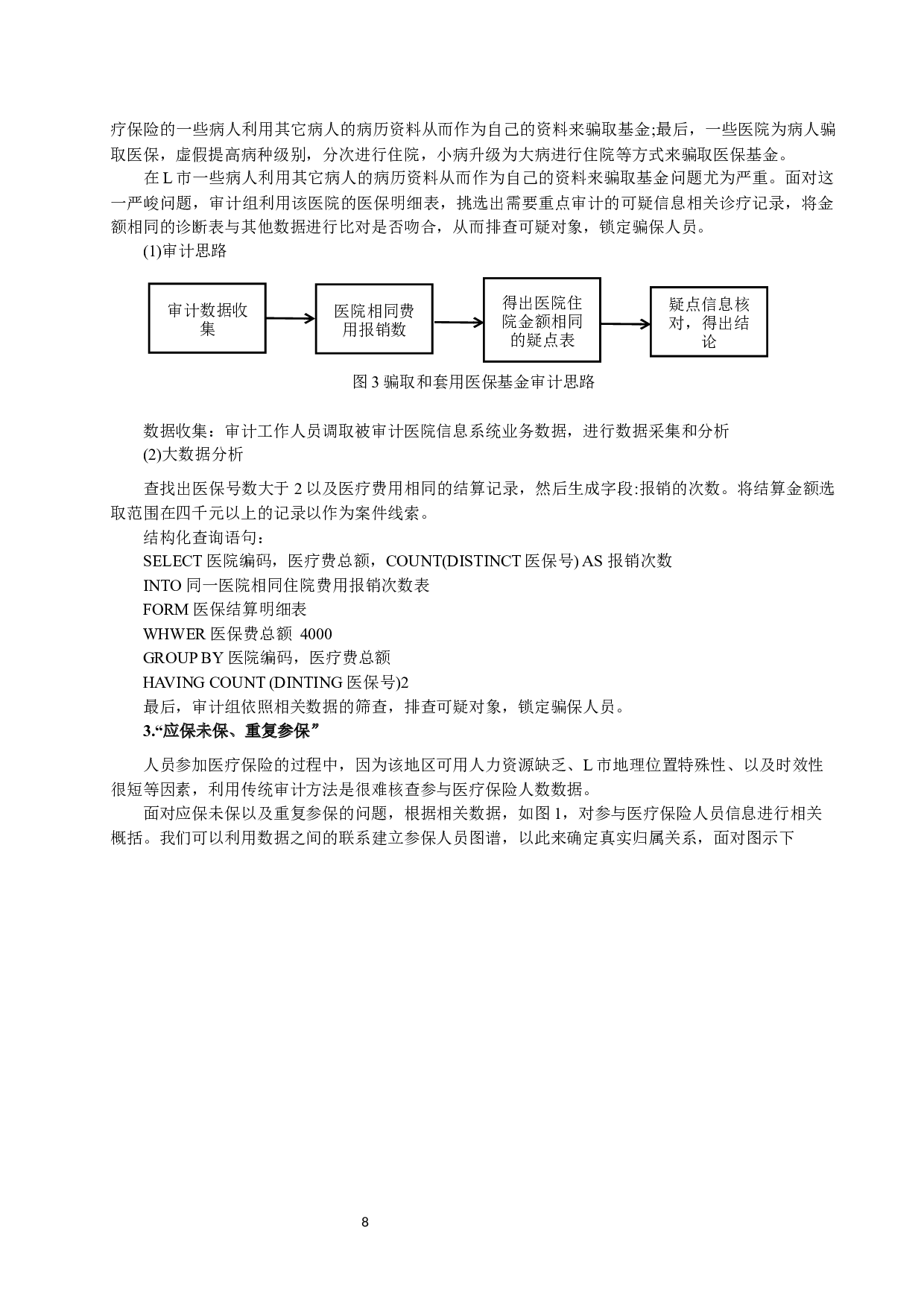 大数据审计在L市医保基金审计中的应用-9810字.docx 第8页