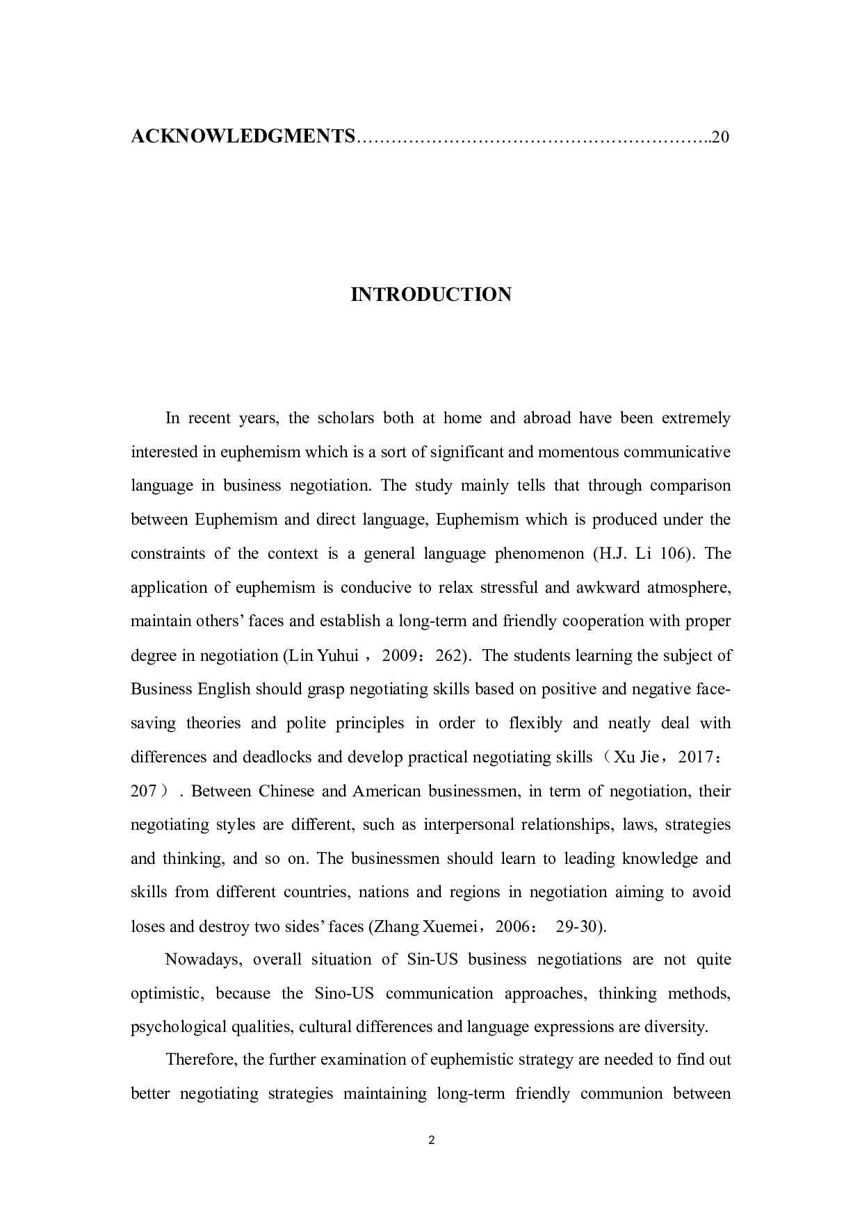 委婉策略在商务谈判中的应用(毕业论文）-5866字.docx 第8页