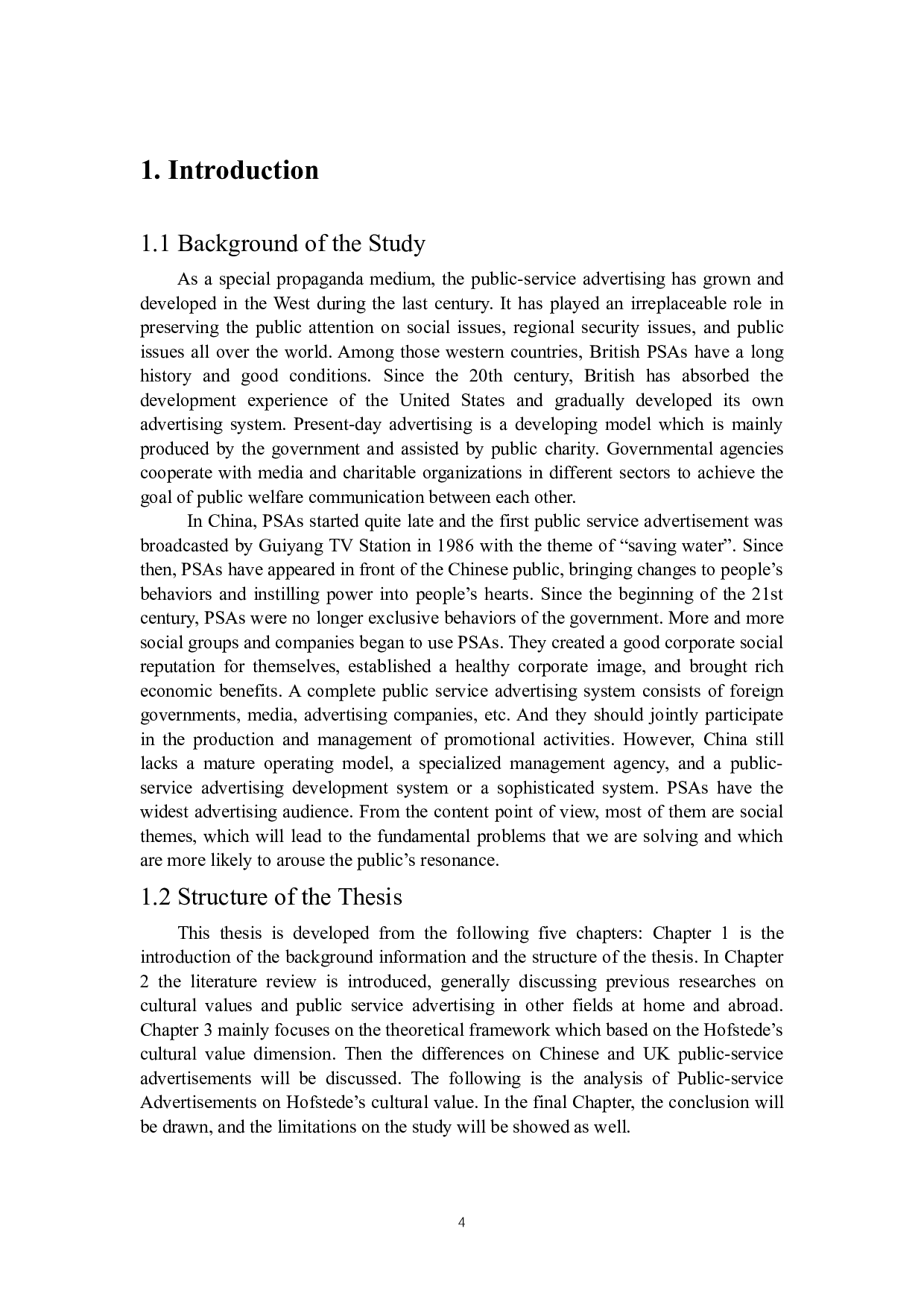 从霍夫斯泰德文化价值维度分析中英公益广告的差异-4733字.docx 第4页