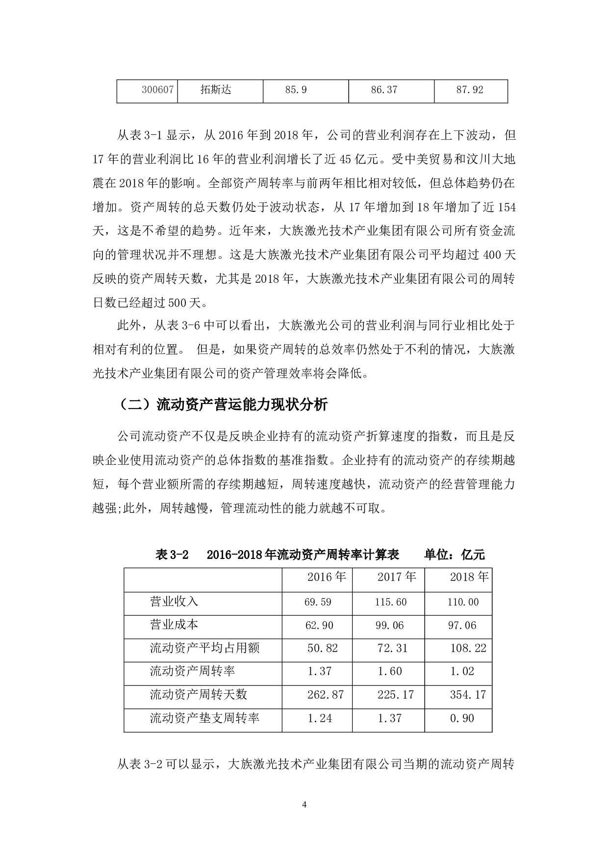 企业营运能力分析&mdash;&mdash;以大族激光科技产业集团股份有限公司为例-10692字.docx 第9页