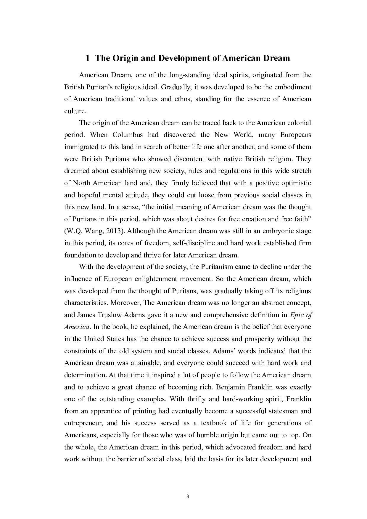 Analysis of American Dream in The Great Gatsby -8009字.docx 第7页