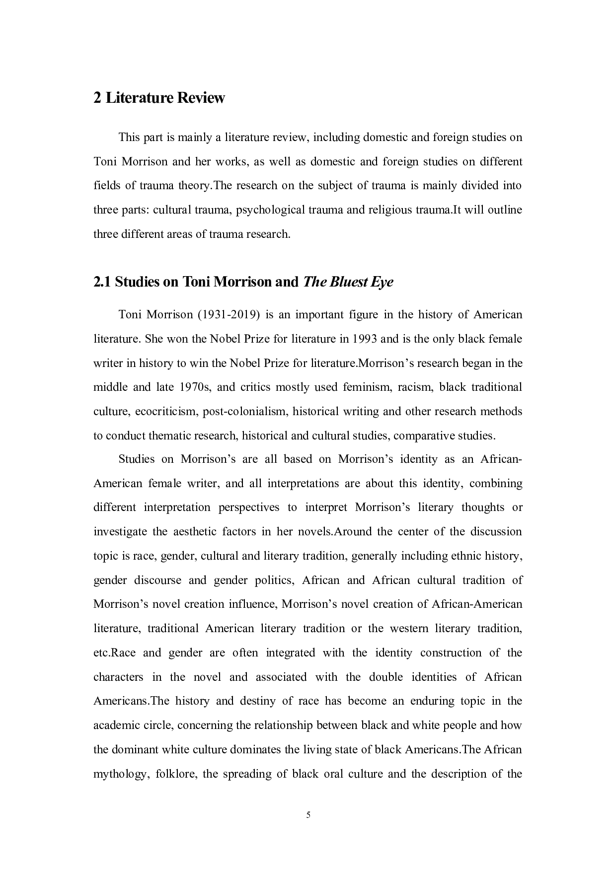 AnAnalysisofTheTragicImageofPecolaInTheBluestEyeFromTraumaTheory-11608字.docx 第7页