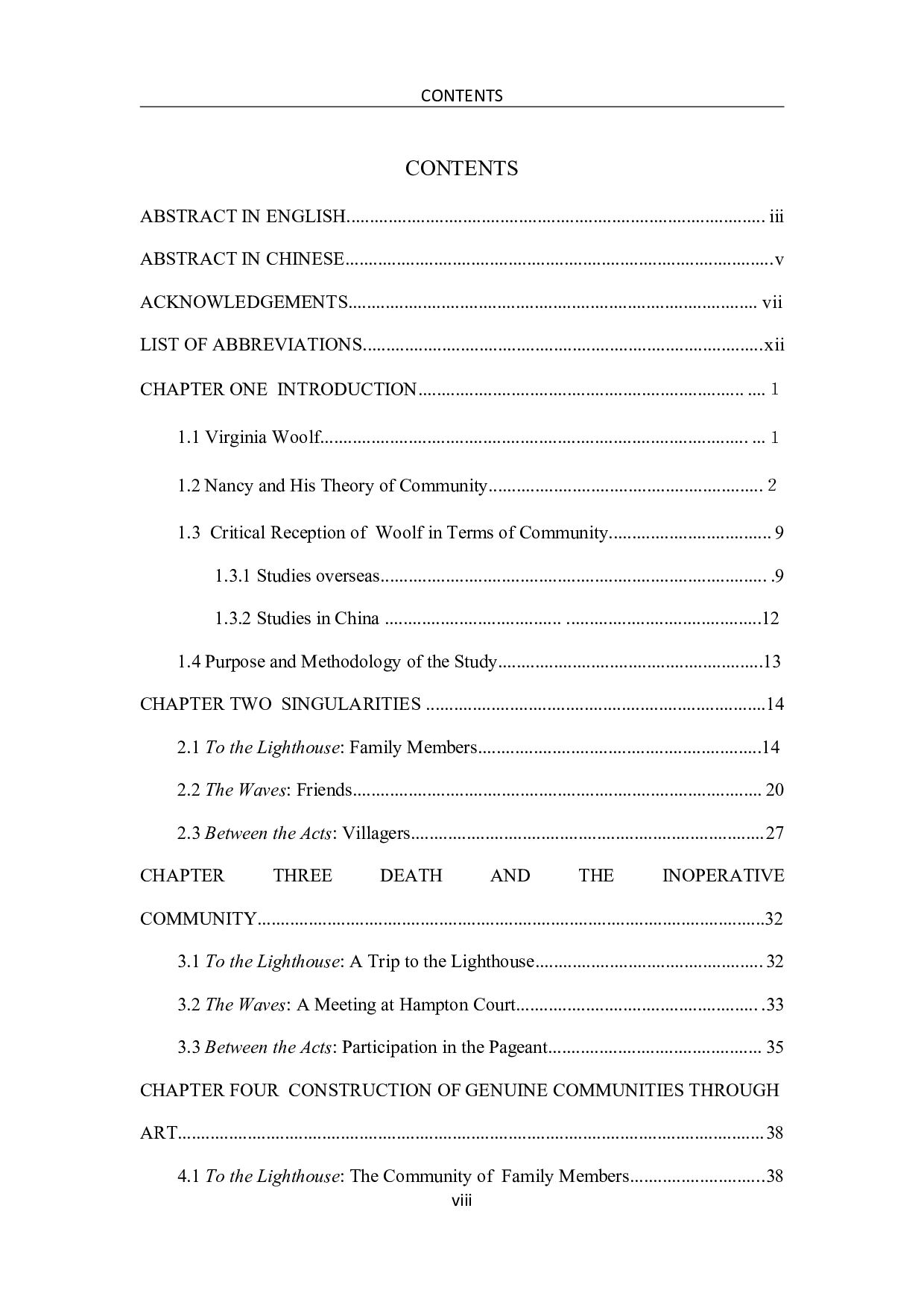 COMMUNITY IN VIRGINIA WOOLF&rsquo;S NOVELS-18193字.pdf 第7页