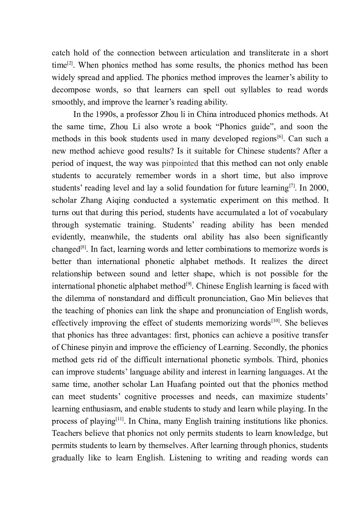 On the Influence of Phonics on the Reading Ability-10219字.docx 第8页