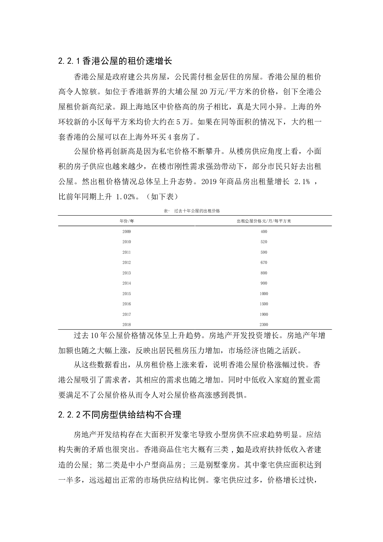 香港房地产的发展问题及解决措施研究-9177字.docx 第9页