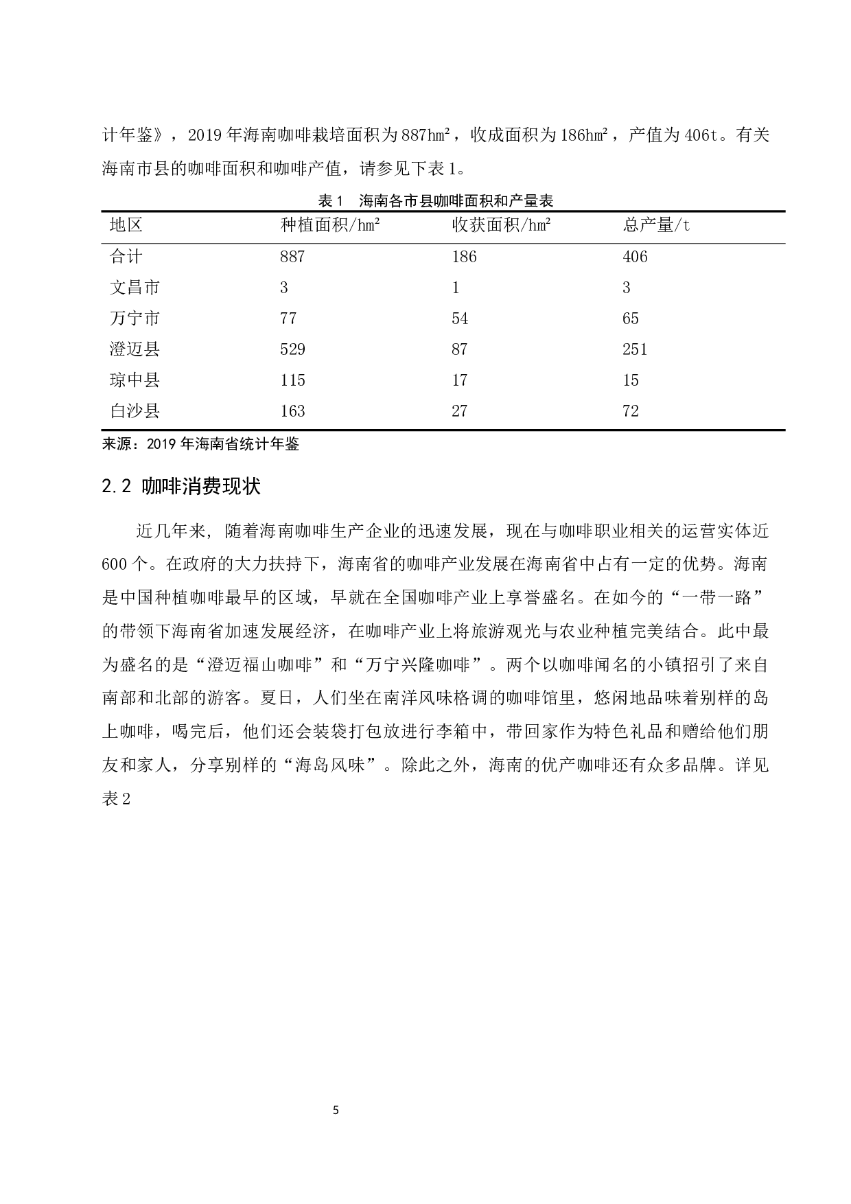 &ldquo;一带一路&rdquo;背景下海南省咖啡产业发展的现状及研究对策.doc-10806字.docx 第7页