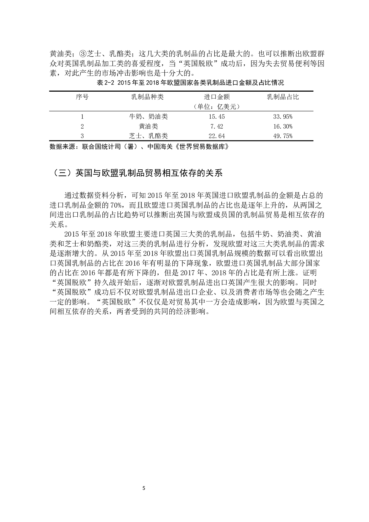 &ldquo;英国脱欧&rdquo;背景下欧盟乳制品市场所受影响及对策分析-10980字.docx 第9页