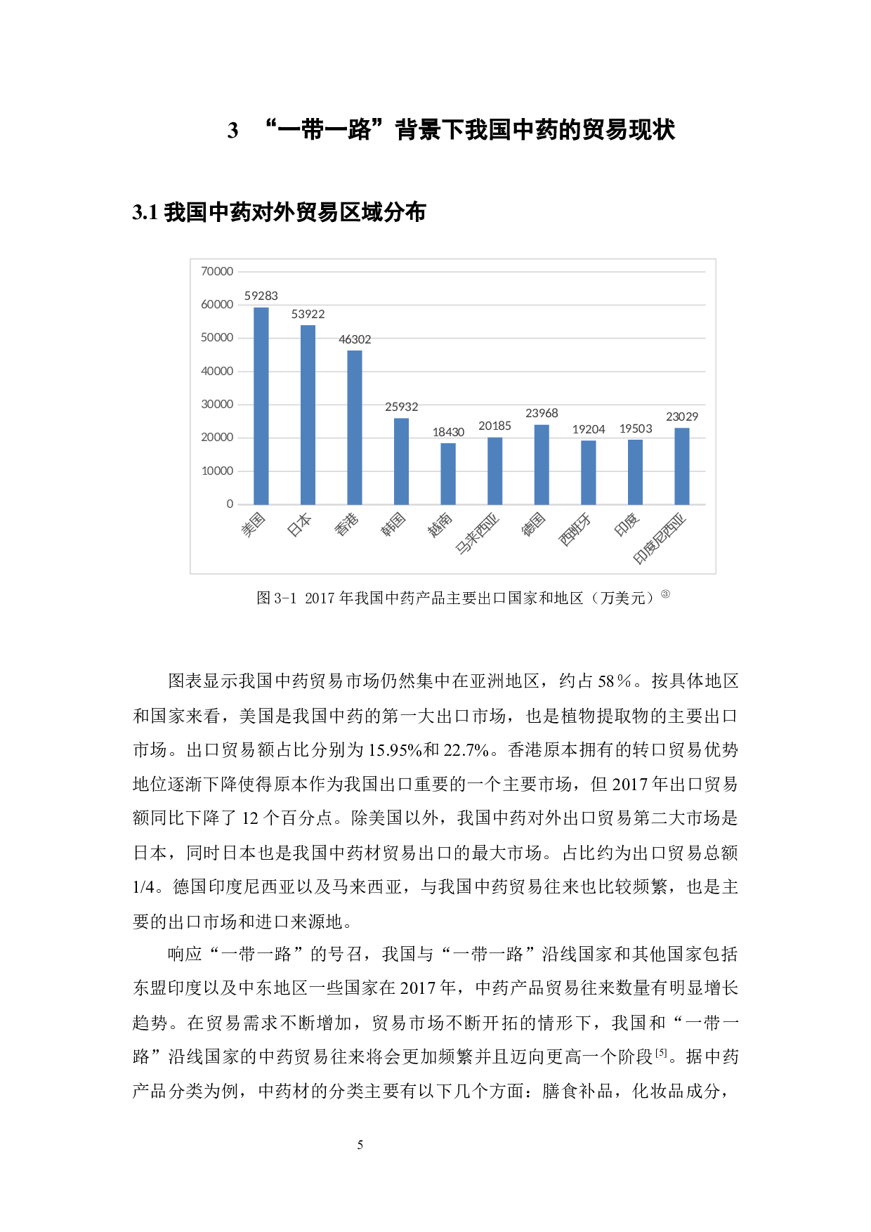 中国与&ldquo;一带一路&rdquo;沿线国家中药进出口贸易竞争力的实证研究-13361字.docx 第10页