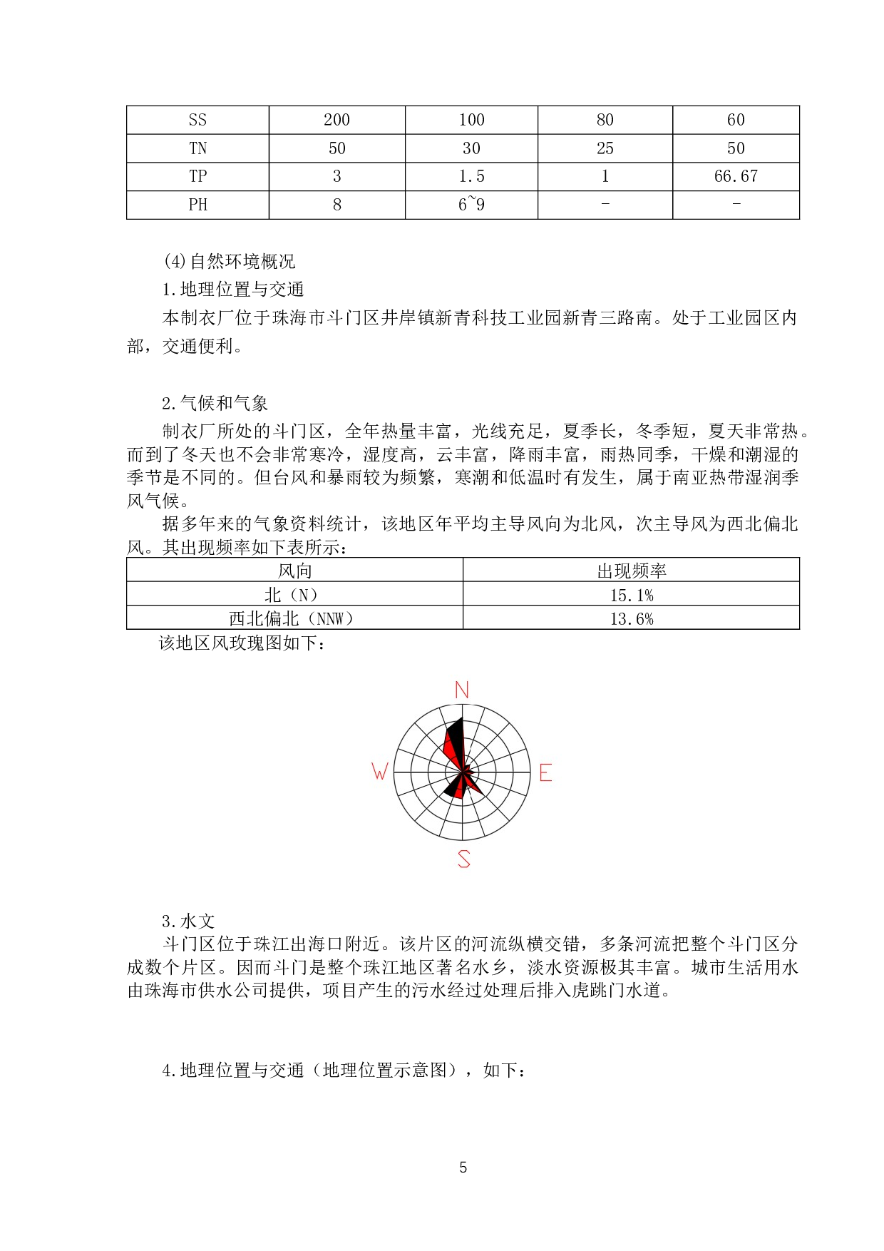 多丽制衣有限公司废水处理工程设计-16554字.docx 第10页