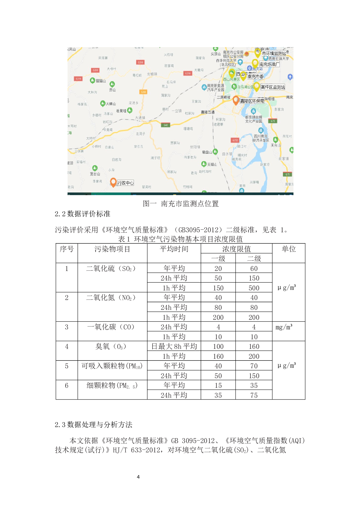 南充市2020年春节前后三区空气质量分析-7707字.docx 第4页