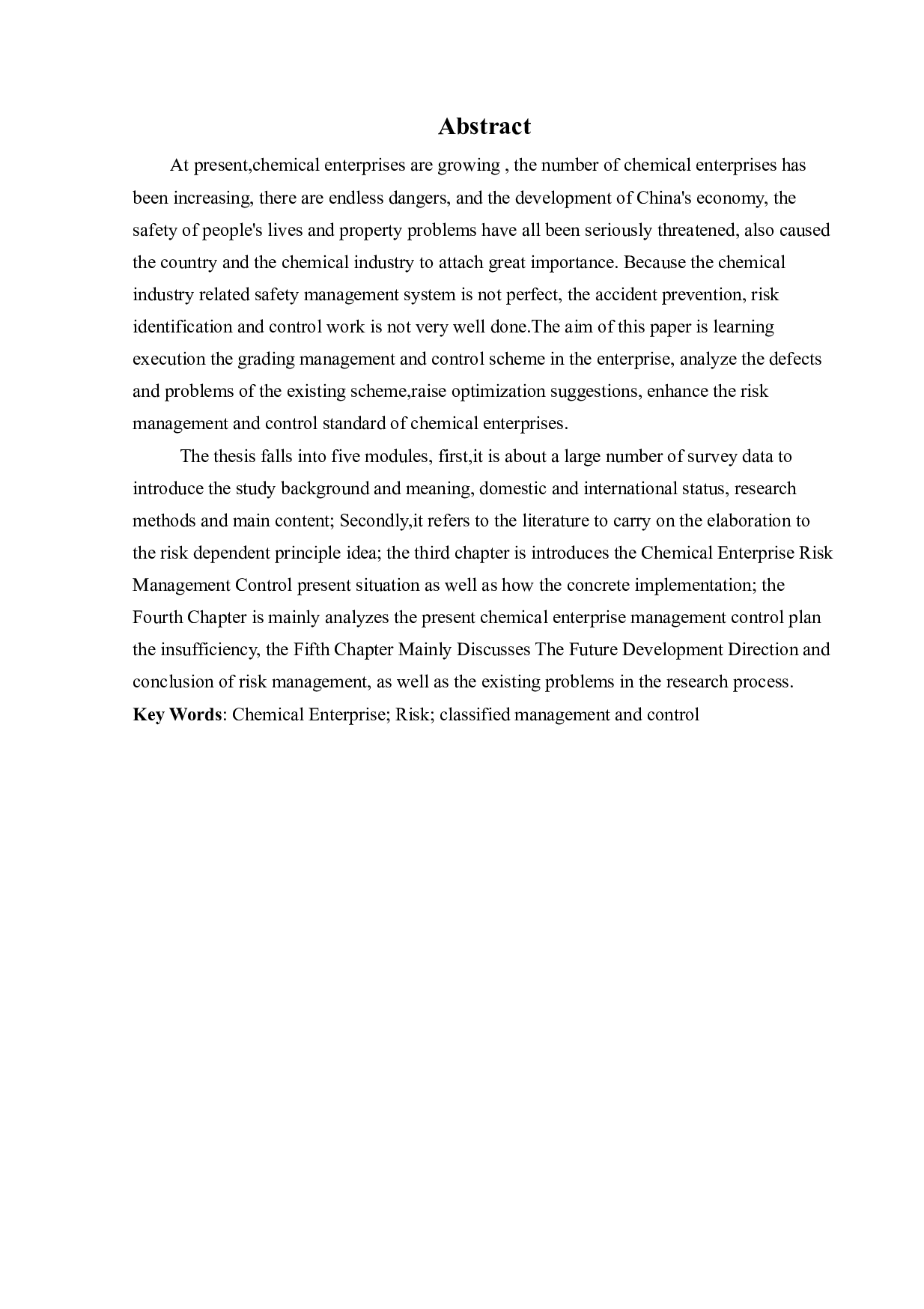 化工企业风险分级管控实施方案的研究-18210字.docx 第2页