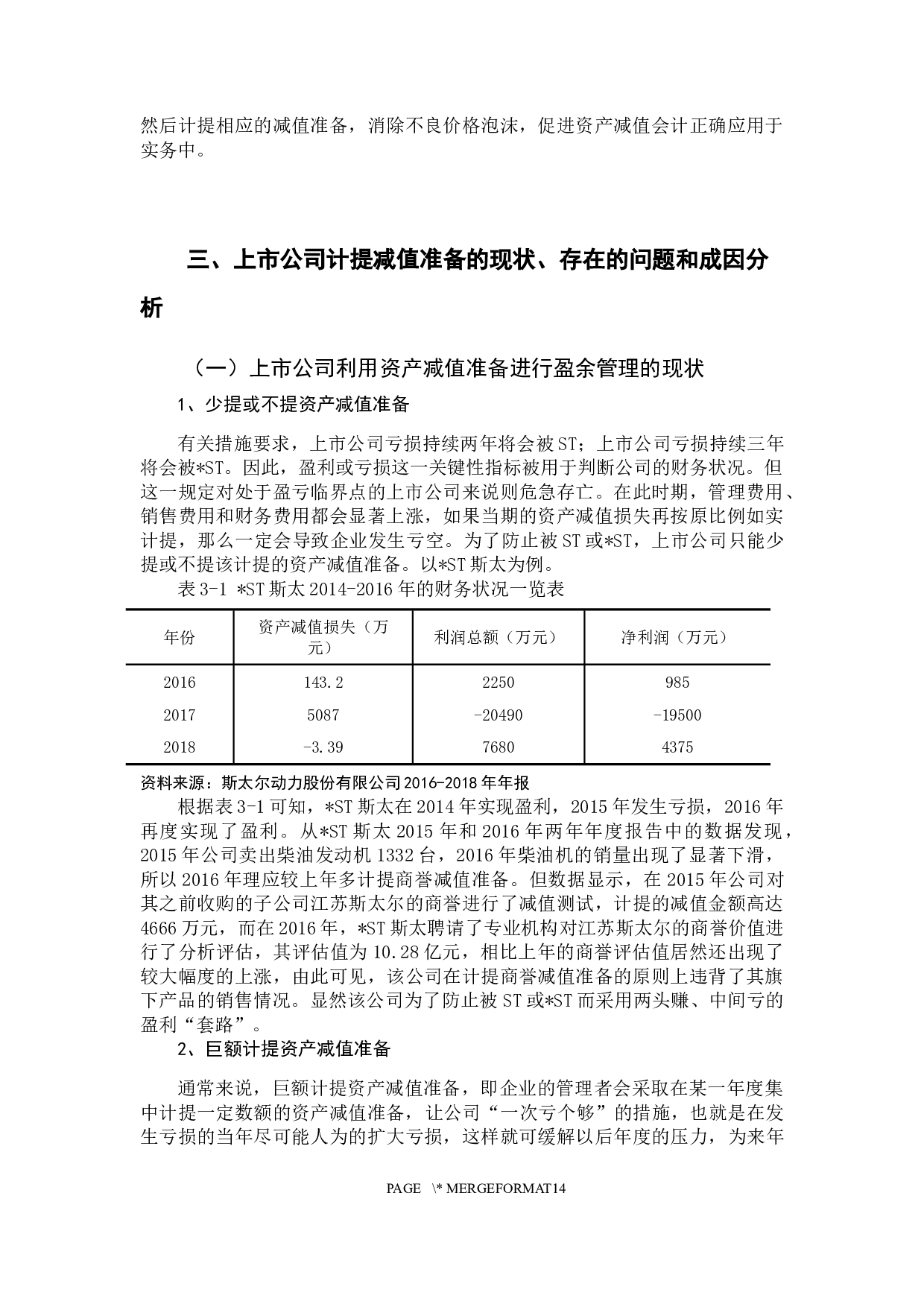 上市公司计提减值准备现状研究-10490字.docx 第9页