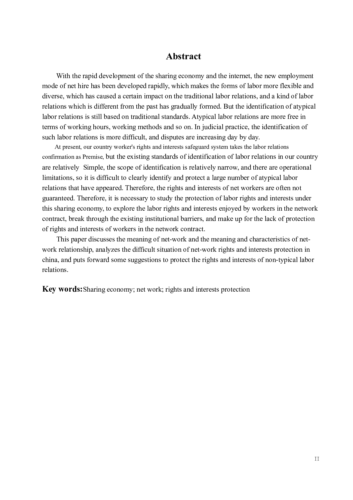 新共享经济下网约工的权益保护-12343字.docx 第2页