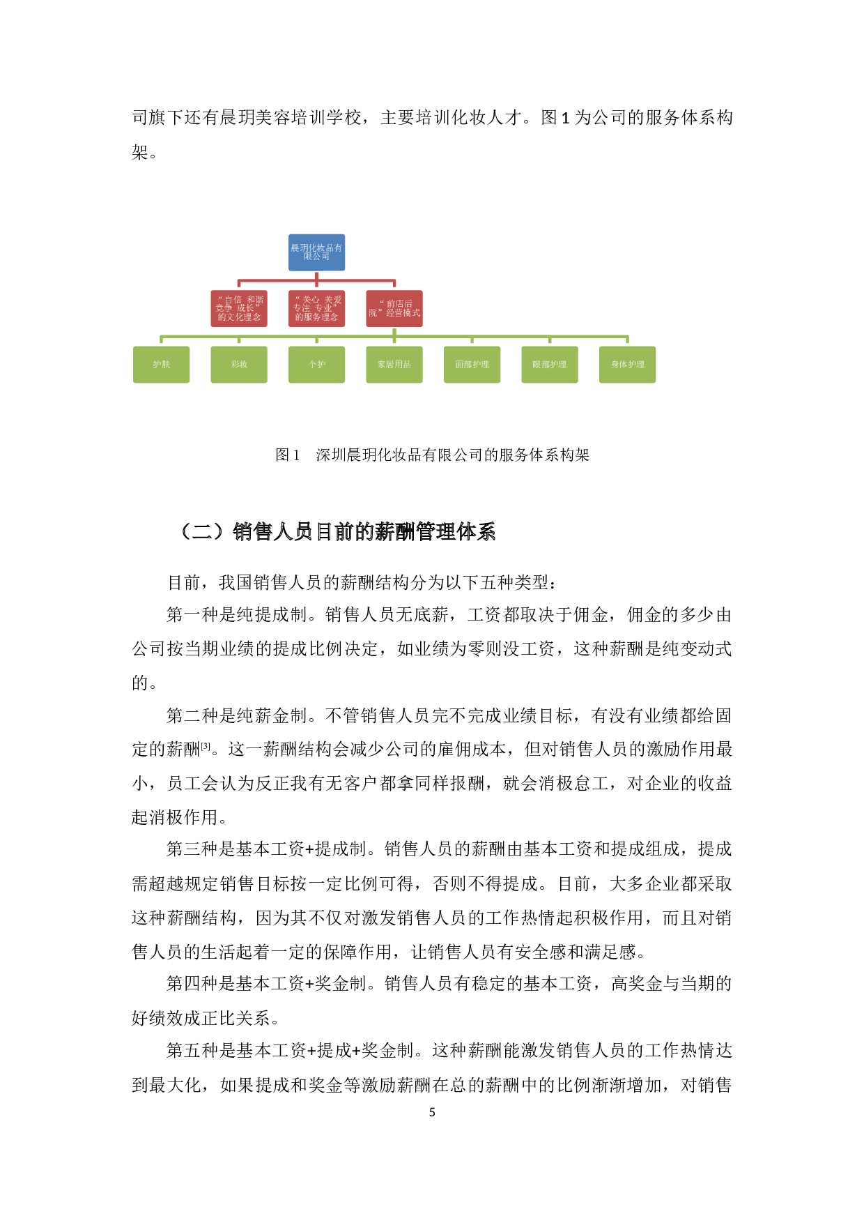 基于绩效的化妆品有限公司销售人员薪酬管理初探&mdash;&mdash;以深圳晨玥化妆品有限公司为例-12043字.docx 第8页