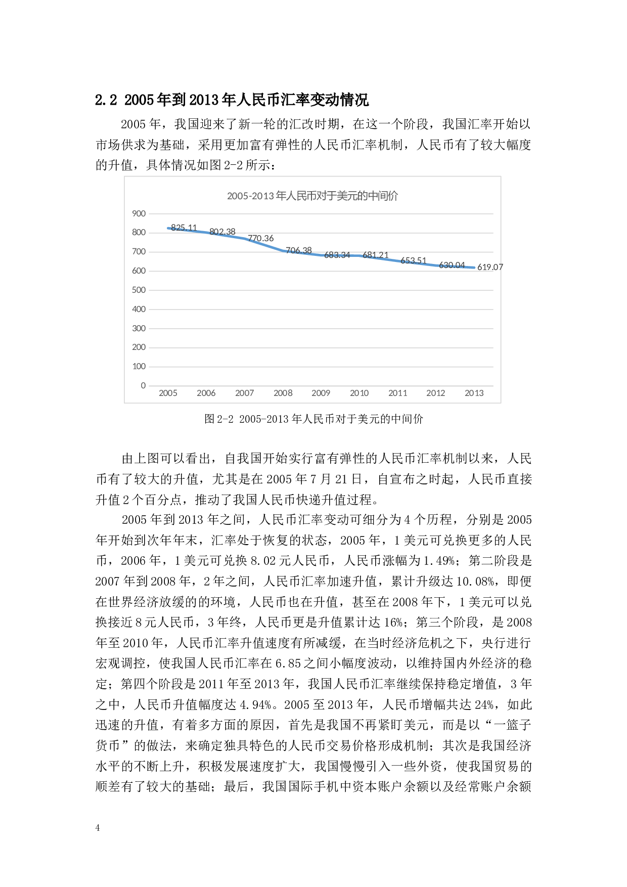 人民币汇率波动对我国进出口贸易的影响研究-10791字.docx 第7页