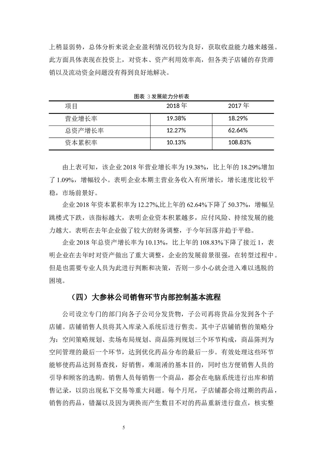 大参林公司销售环节内部控制-9348字.docx 第9页