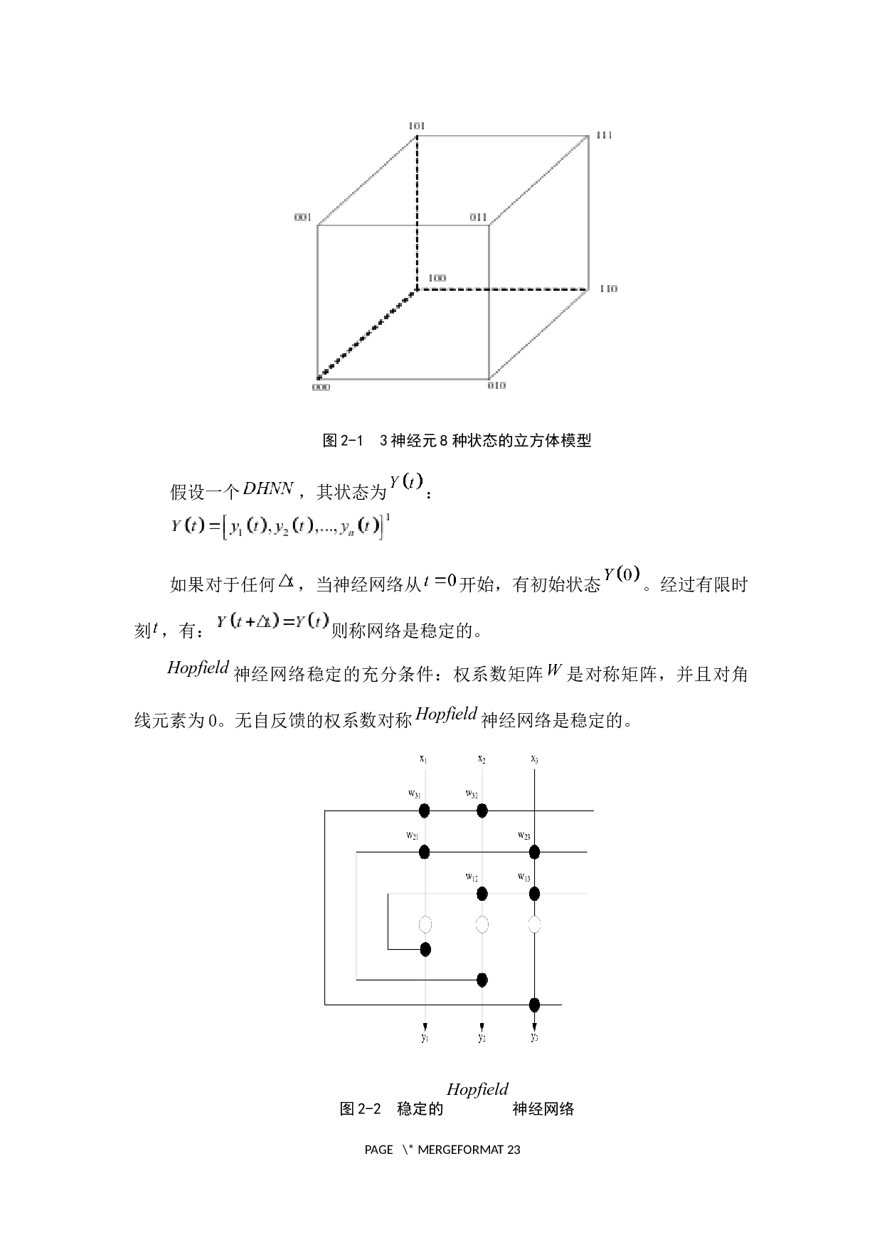Hopfield神经网络算法在数学建模中的应用-8831字.docx 第6页