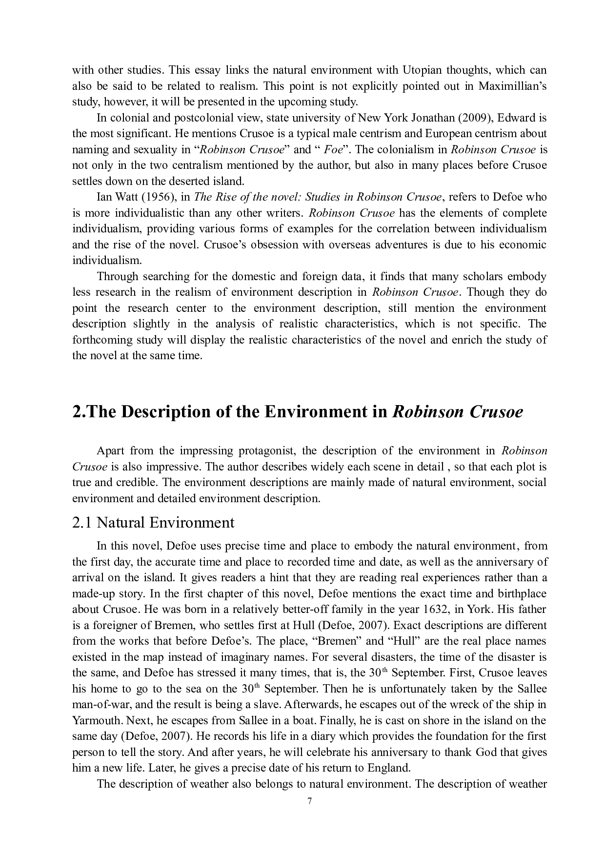 分析现实主义在《鲁滨逊漂流记》环境描写中的体现-7327字.docx 第8页