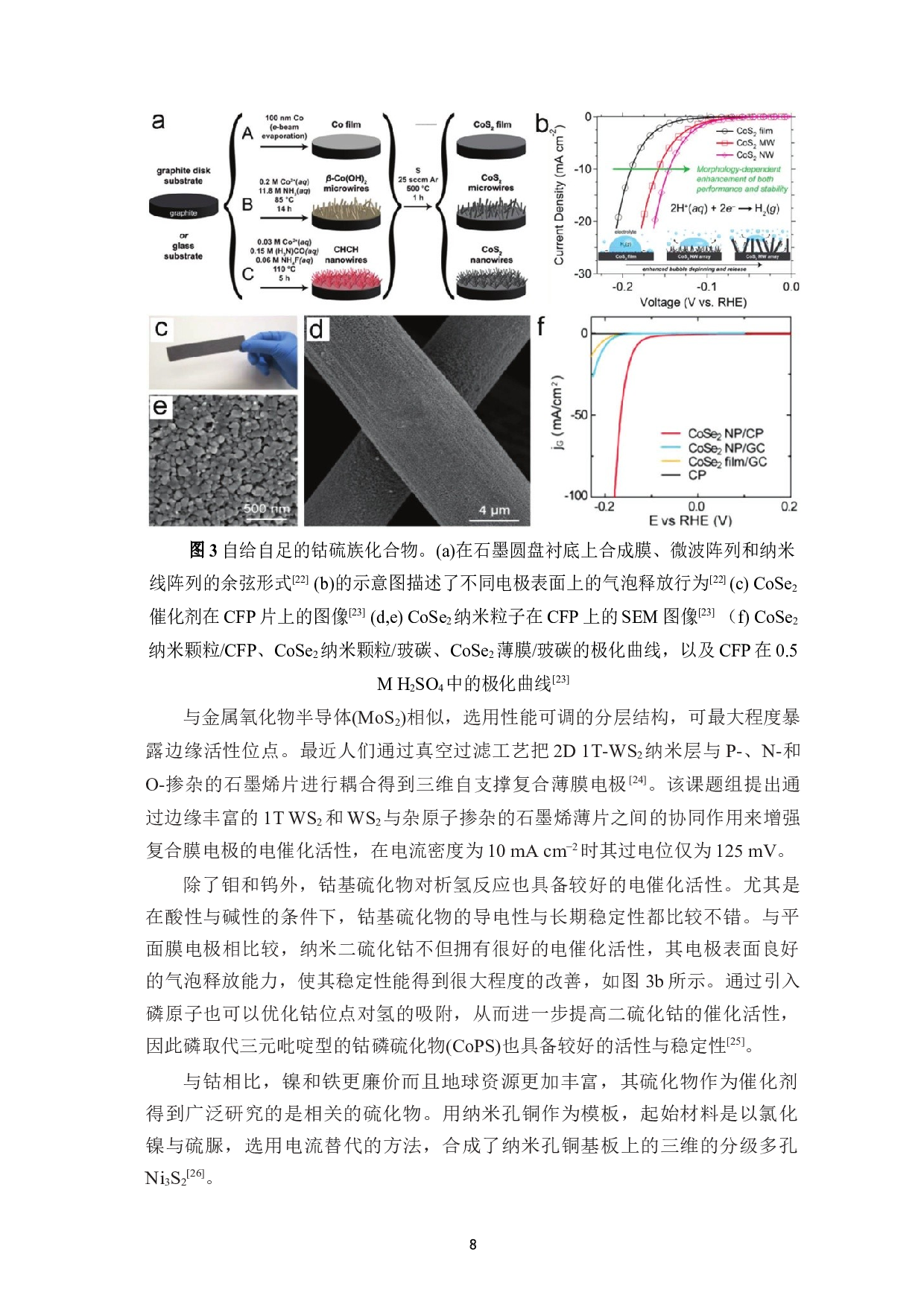 用于析氢和析氧反应的自支撑的过渡金属电催化剂-13030字.docx 第9页