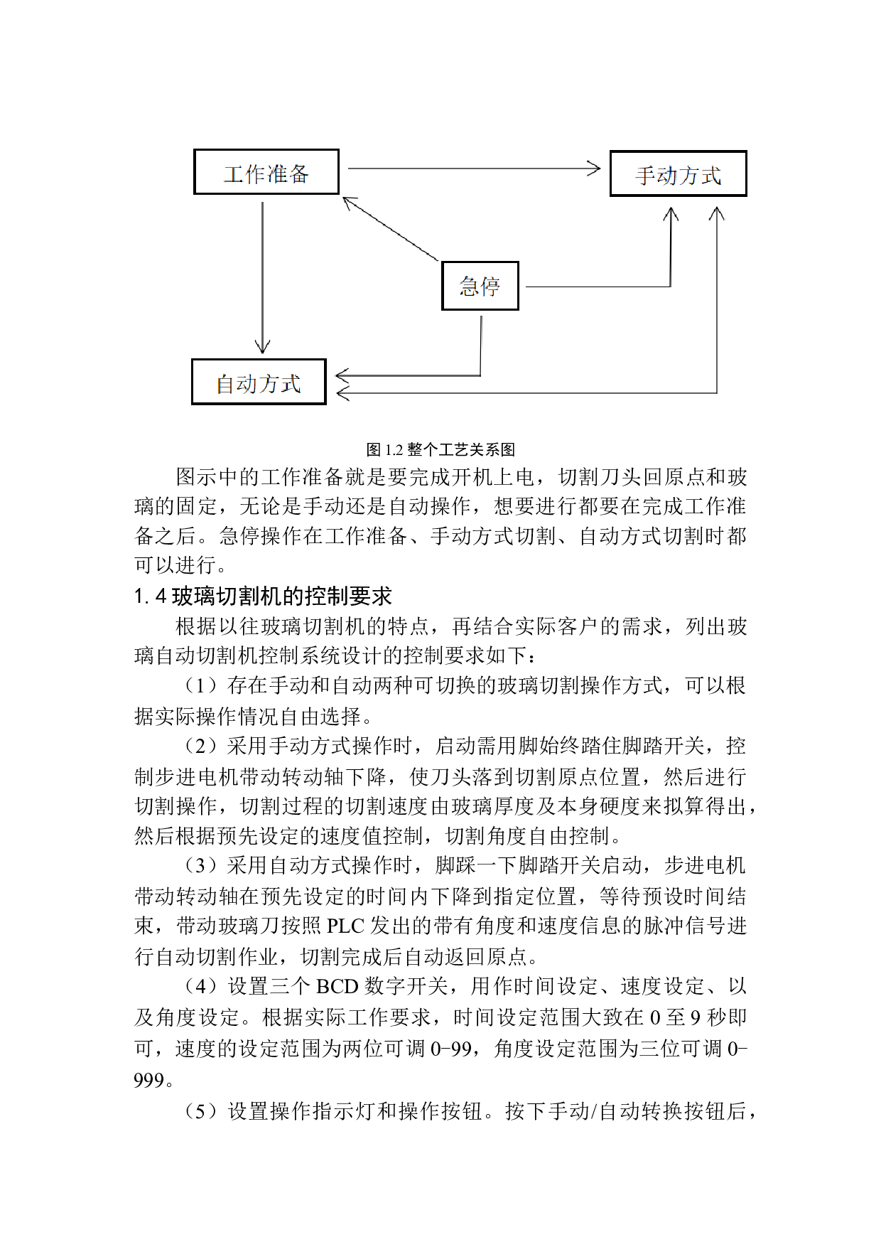 全自动玻璃切割机控制系统设计-11550字.docx 第10页