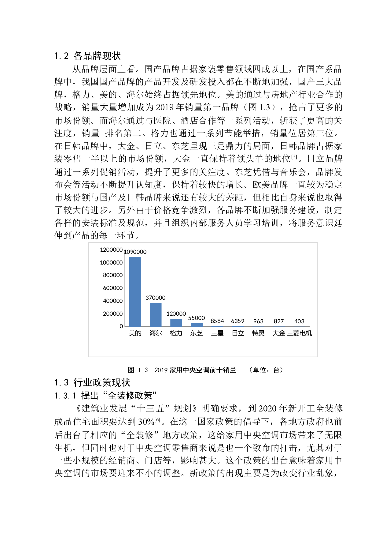 辽宁省家用中央空调行业发展现状及对策-10825字.docx 第7页