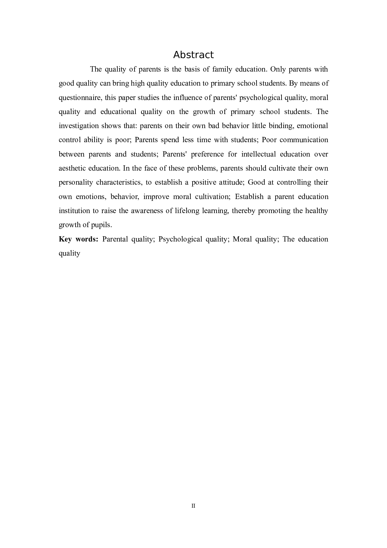 7家长素质对小学生成长的影响-13869字.docx 第2页