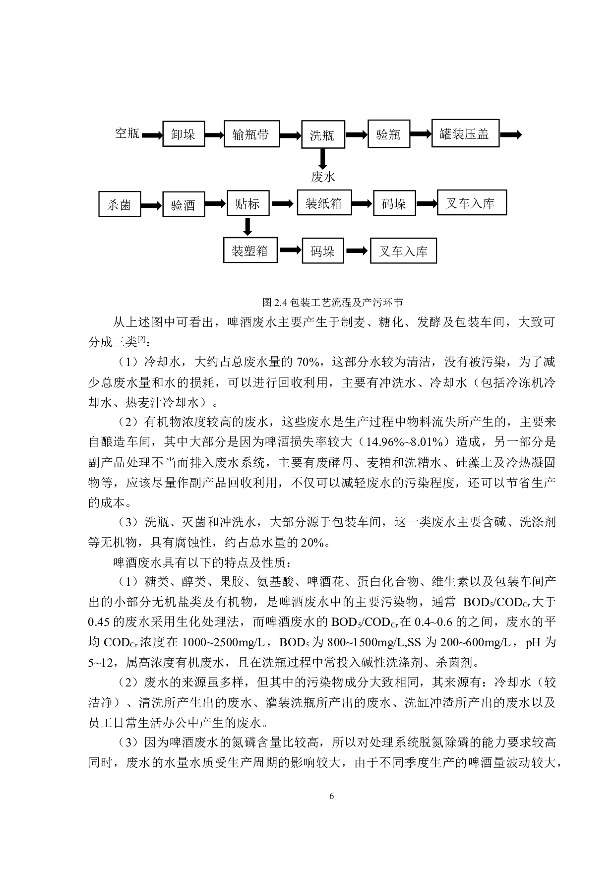 龙狮啤酒厂排污（废）分析与改进方案研究&mdash;&mdash;废液来源、排放现状与改进方案研究-14925字.docx 第10页
