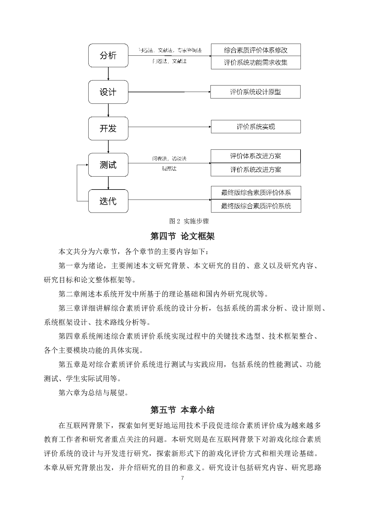 小学生游戏化综合素质评价系统的设计与开发研究-24158字.docx 第7页