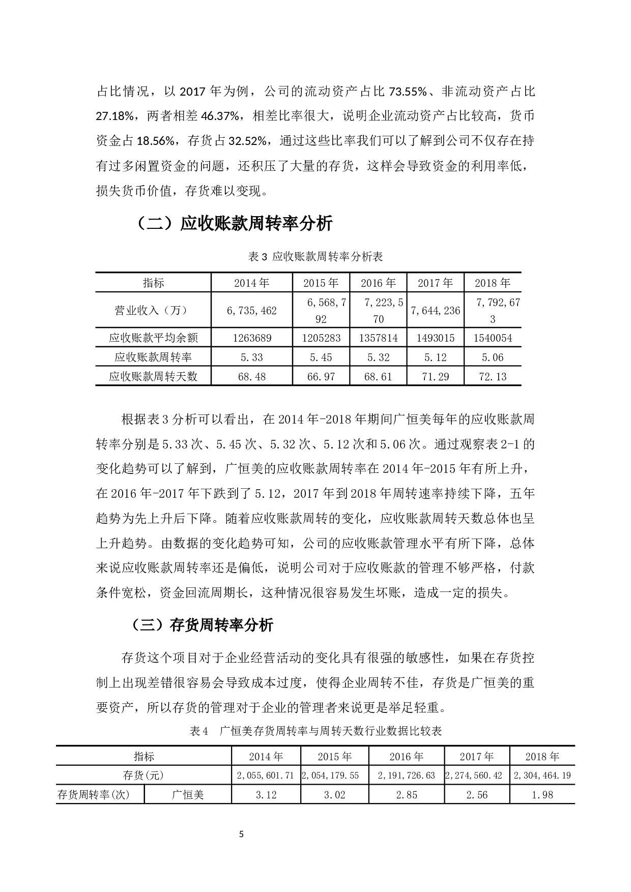 广东广恒美电器营运能力探析-10691字.docx 第7页