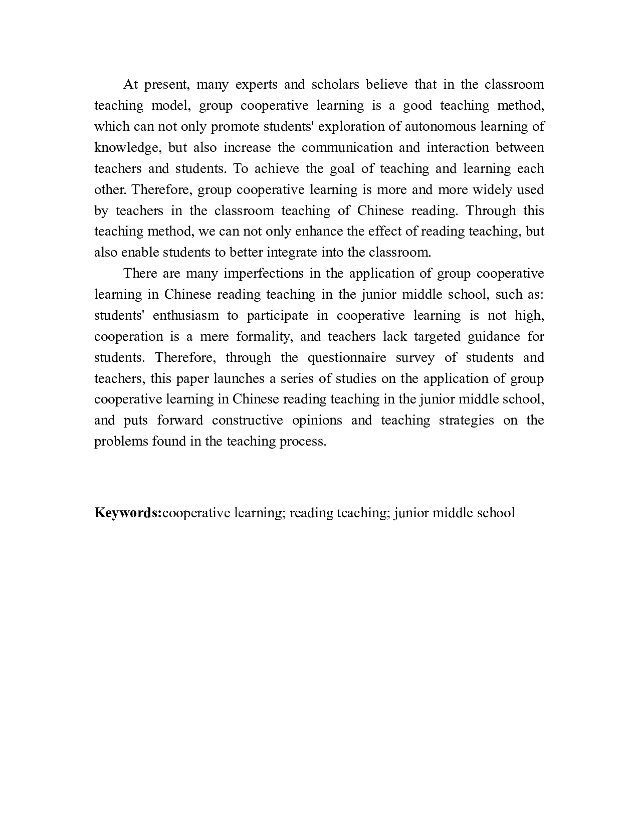 小组合作学习法在初中阅读教学中的应用研究以沈阳师范大学附属艺术学校为例-11257字.docx 第3页