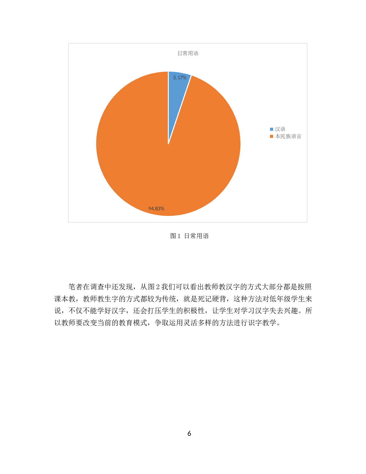 少数民族地区非汉语母语小学低年级汉字识字教学策略研究-12445字.docx 第10页
