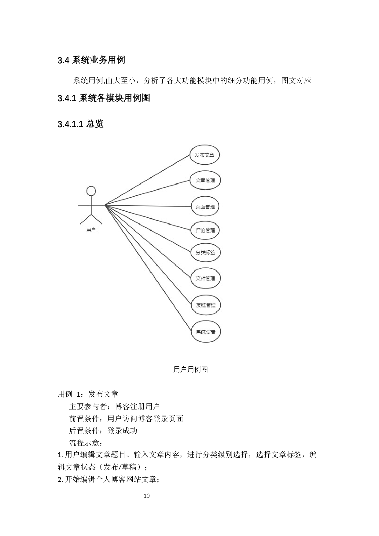 个人博客网站的设计和实现-11815字.docx 第10页