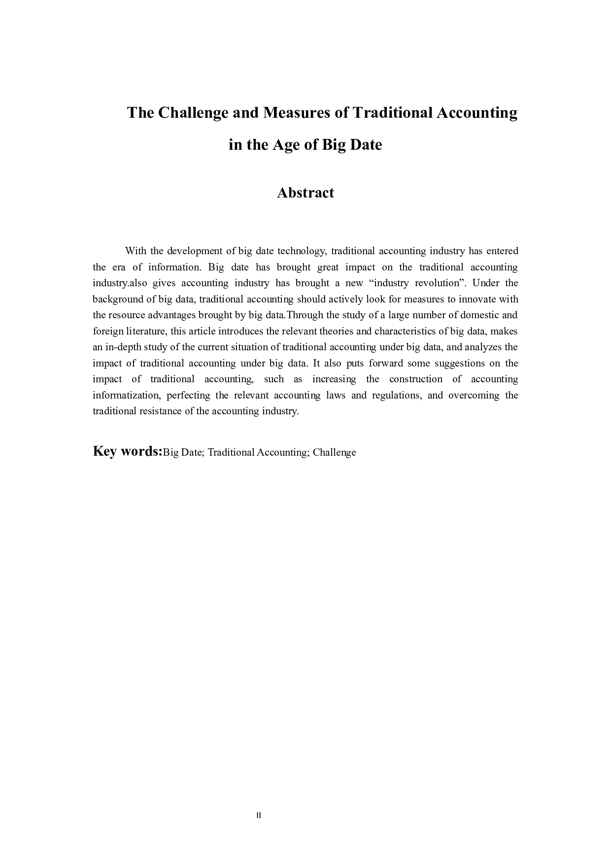 大数据时代下传统会计受到的冲击与应对措施-10378字.docx 第2页